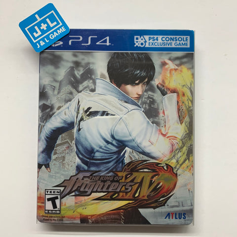 The King of Fighters XIV: SteelBook Launch Edition - (PS4) PlayStation 4 [Pre-Owned] Video Games Atlus   