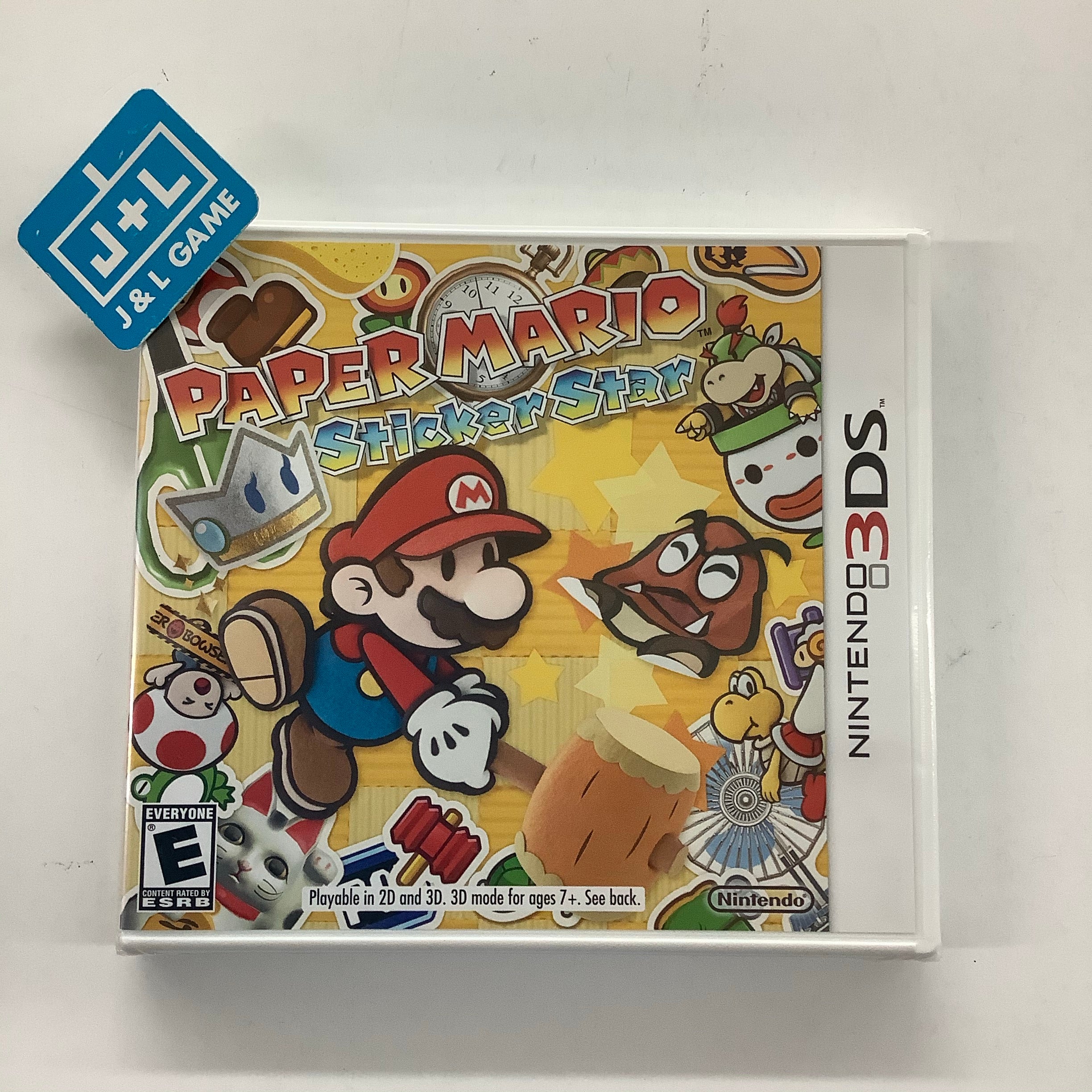 Paper Mario: Sticker Star - Nintendo 3DS Video Games Nintendo   