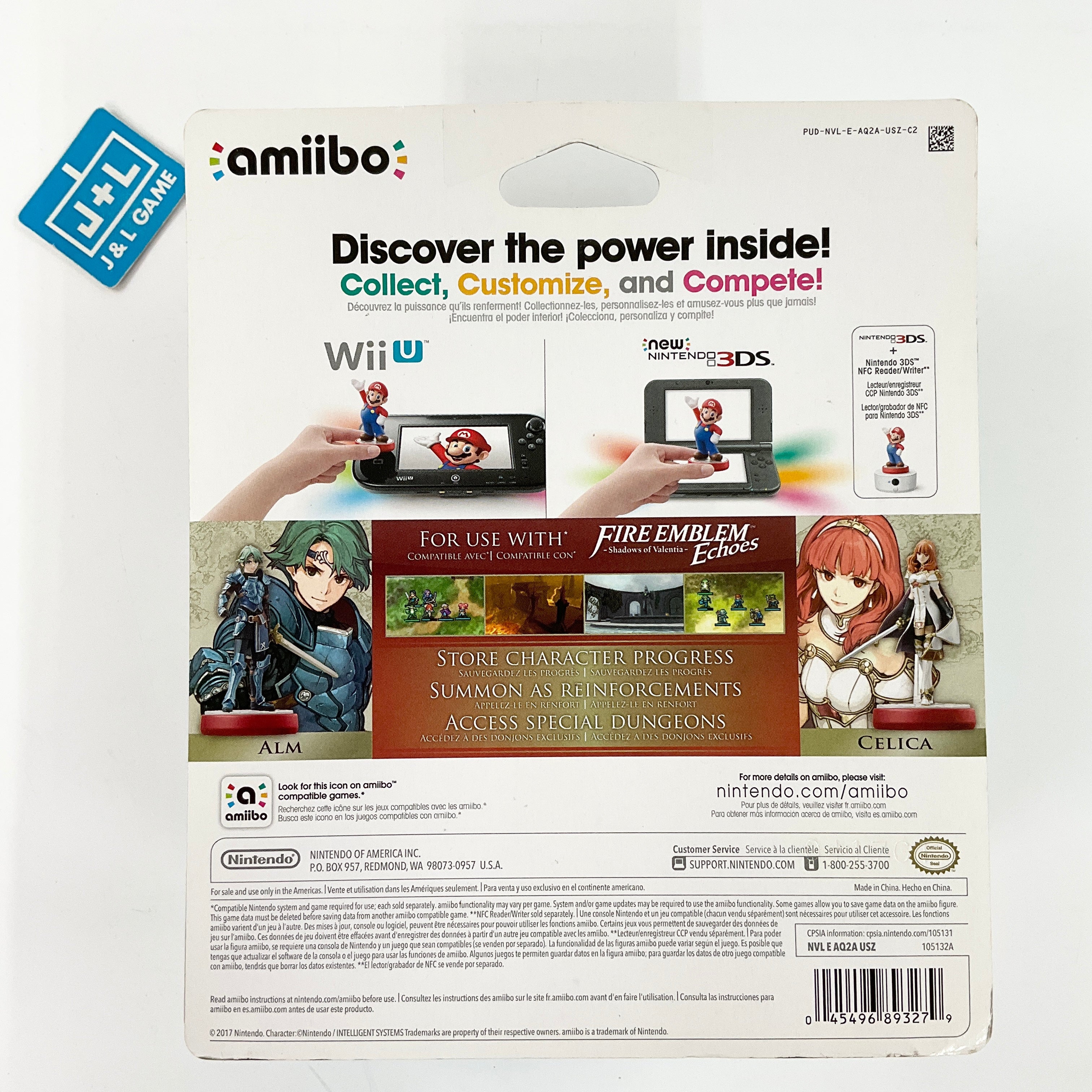 Alm & Celica 2-Pack (Fire Emblem series) - Nintendo 3DS Amiibo Amiibo Nintendo   