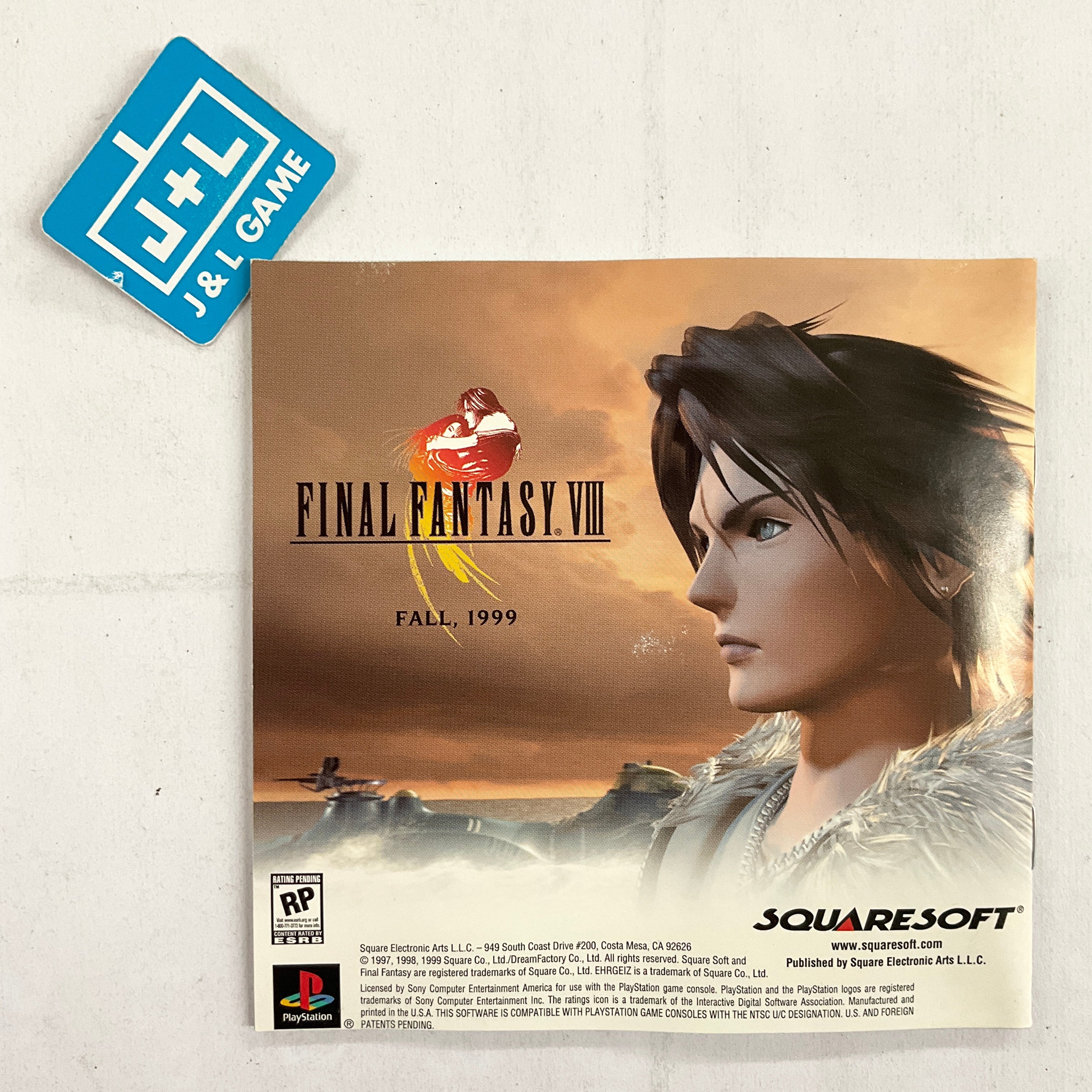 Ehrgeiz - (PS1) PlayStation 1 [Pre-Owned] Video Games Square EA   