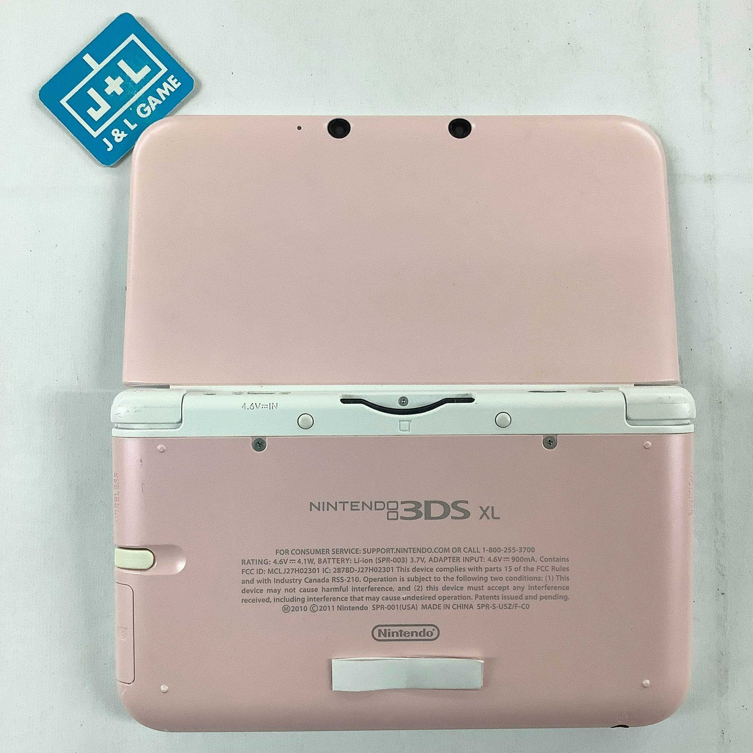 Nintendo 3DS XL Console (Pink/White) - Nintendo 3DS [Pre-Owned] Consoles Nintendo   