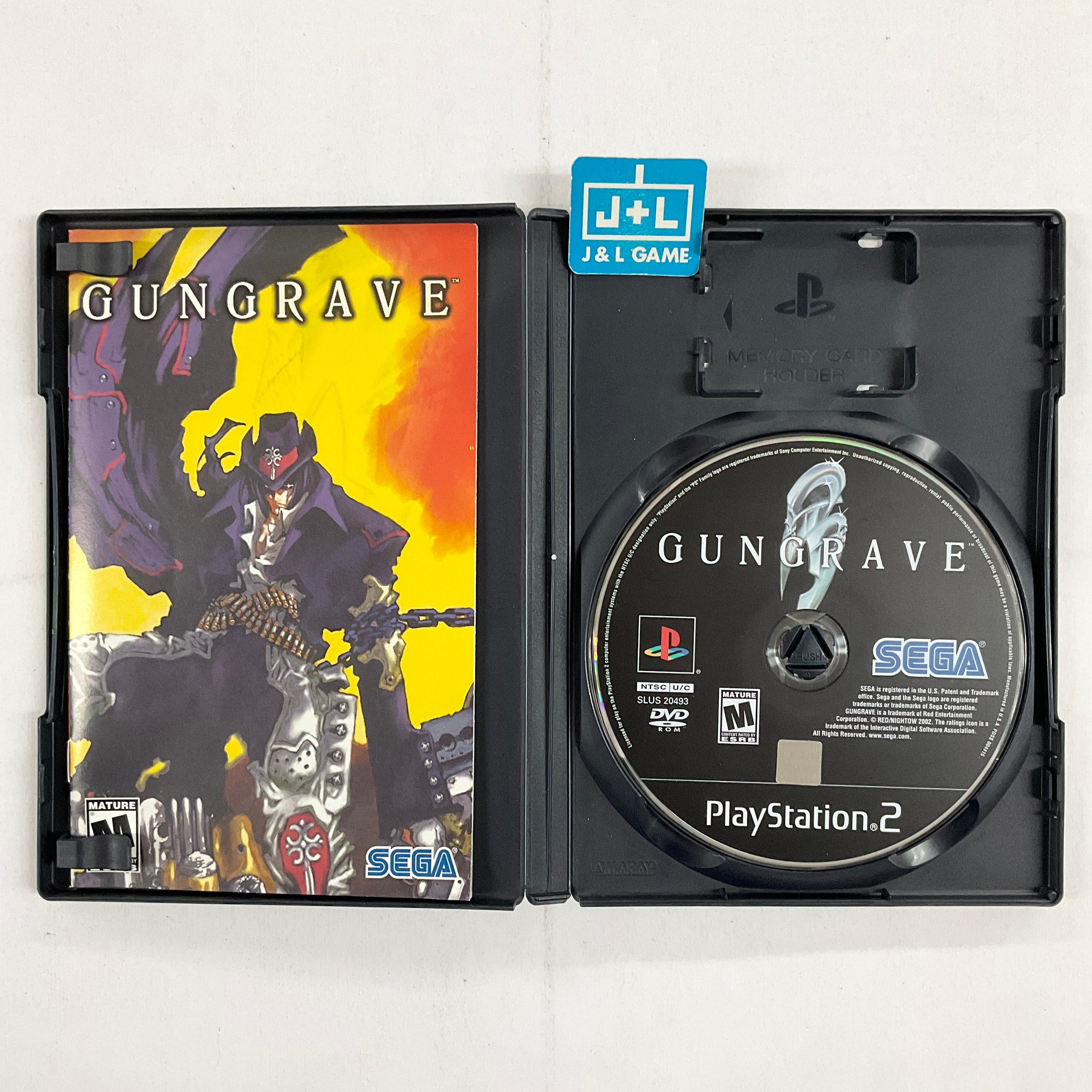 Gungrave - (PS2) PlayStation 2 [Pre-Owned] Video Games Sega   