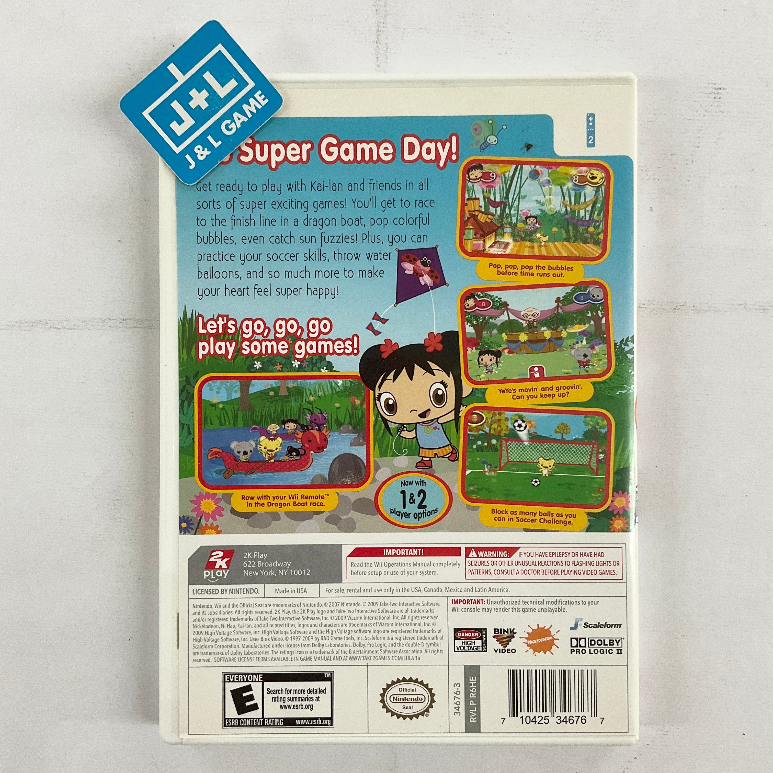 Ni Hao, Kai-Lan: Super Game Day - Nintendo Wii [Pre-Owned] Video Games Take-Two Interactive   
