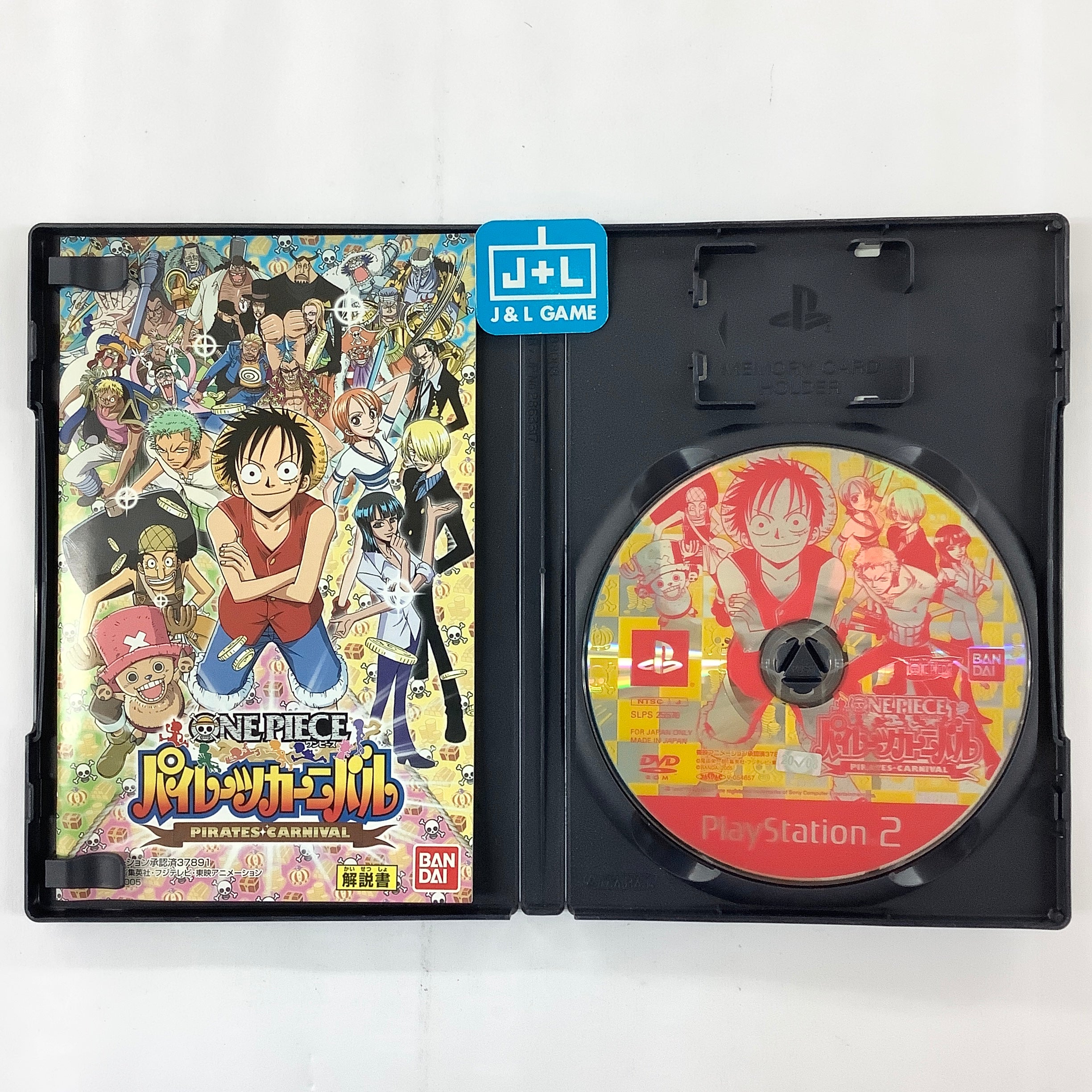 One Piece: Pirates Carnival - (PS2) PlayStation 2 [Pre-Owned] (Japanese Import) Video Games Bandai   