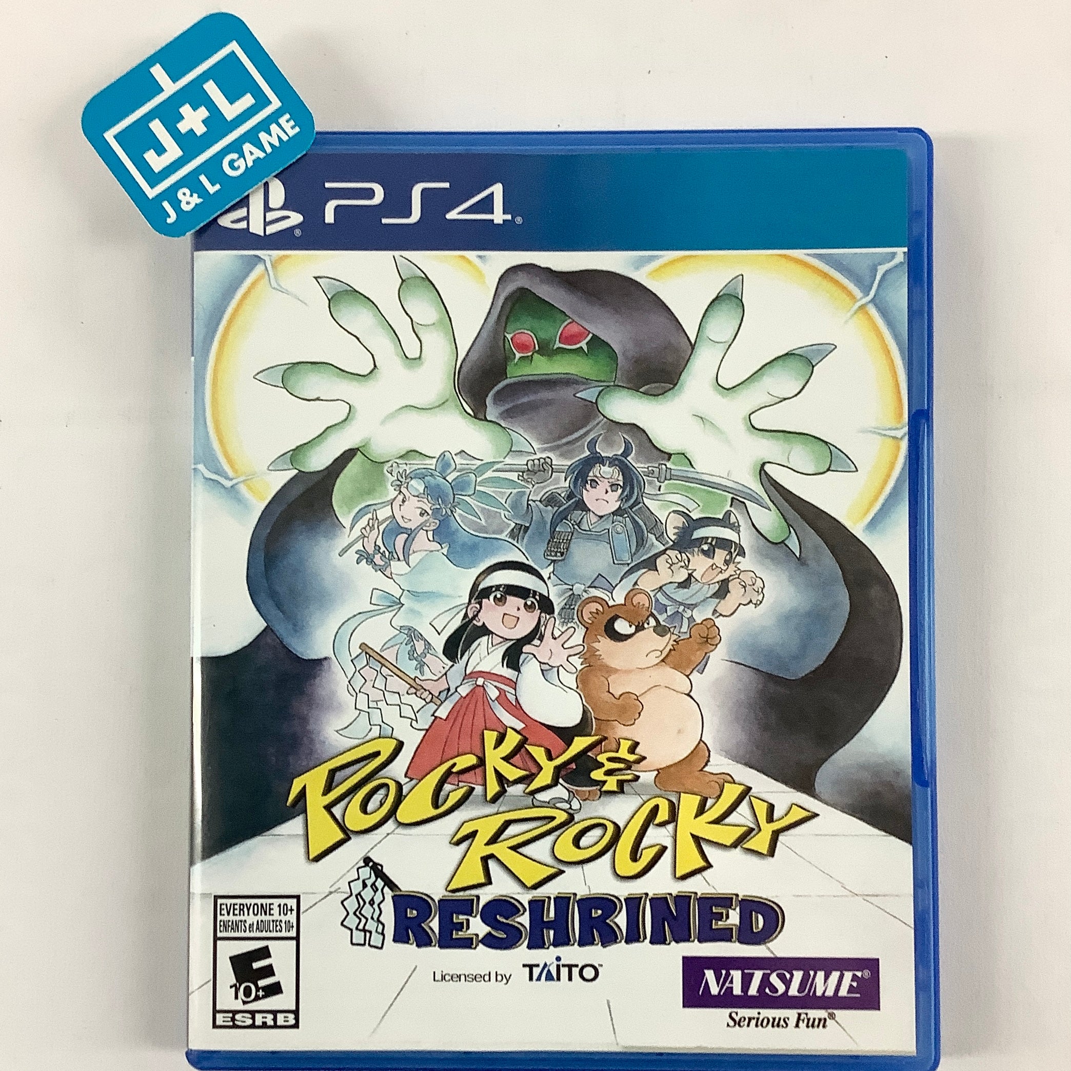 Pocky & Rocky Reshrined - (PS4) PlayStation 4 [UNBOXING] Video Games Natsume   