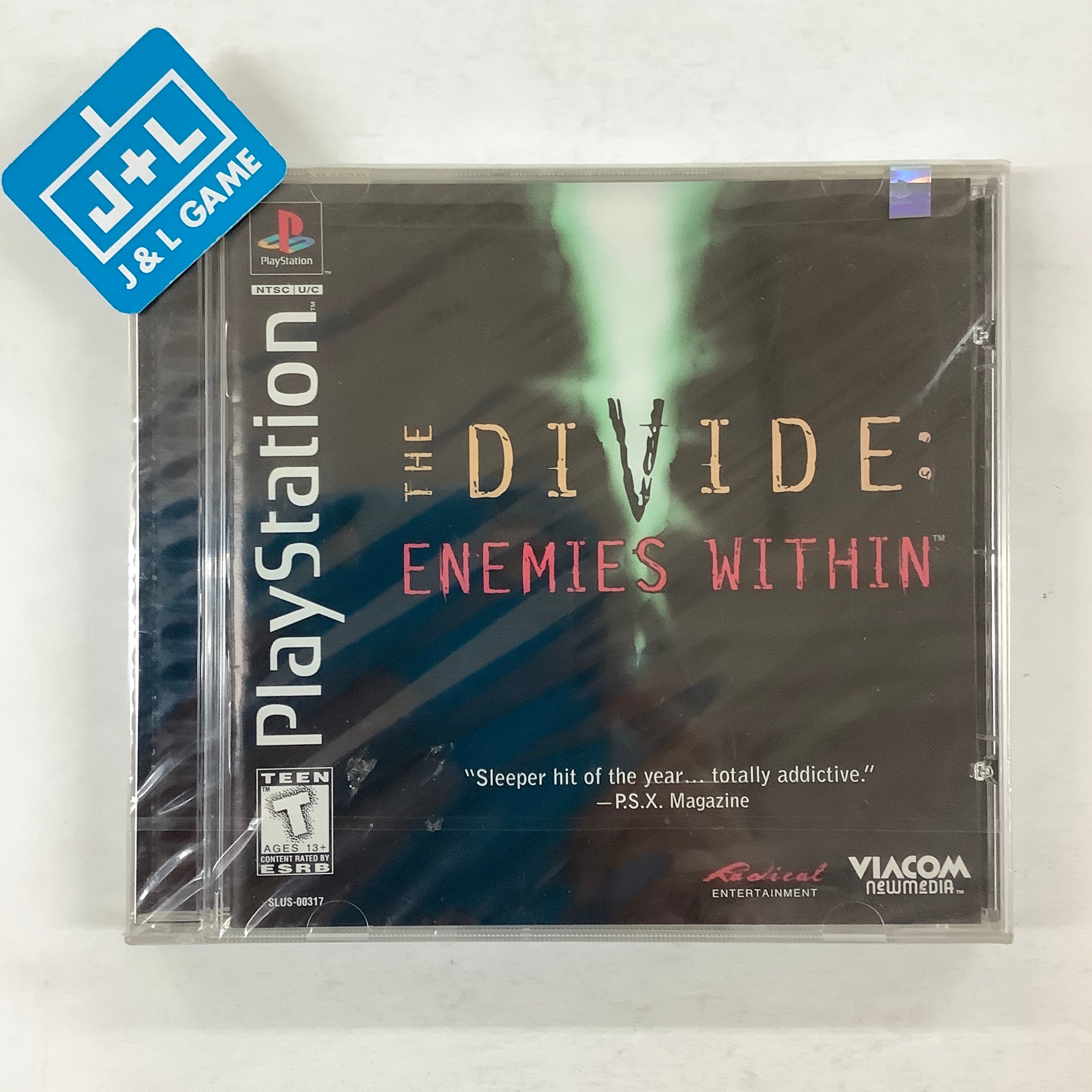 The Divide: Enemies Within - (PS1) PlayStation 1 Video Games Viacom New Media   