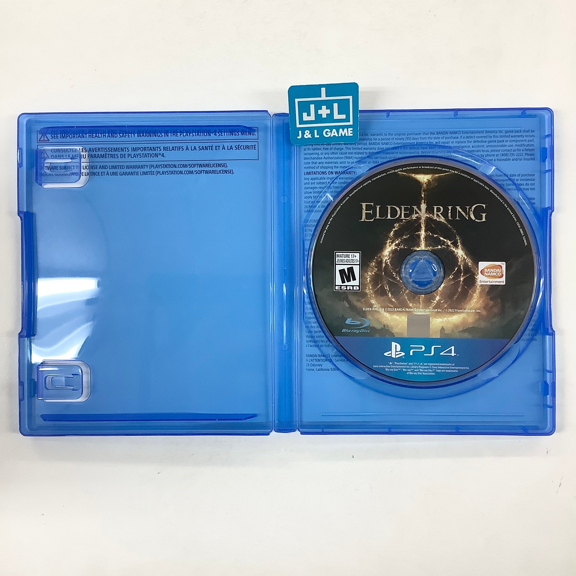 Elden Ring - (PS4) PlayStation 4 [Pre-Owned] Video Games BANDAI NAMCO Entertainment   