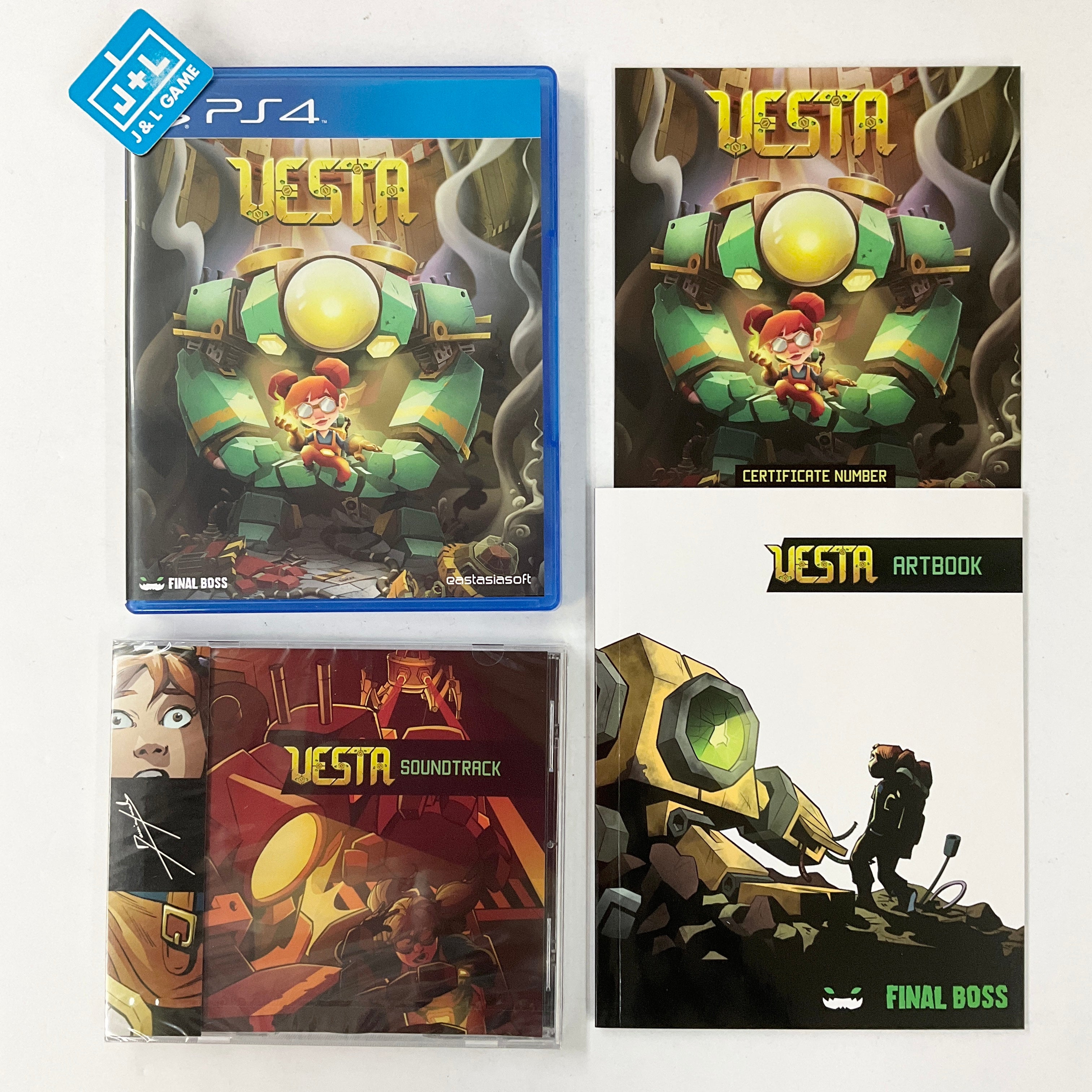 Vesta (Limited Edition) (English Subtitle) - (PS4) Playstation 4 (Asia Import) Video Games eastasiasoft   