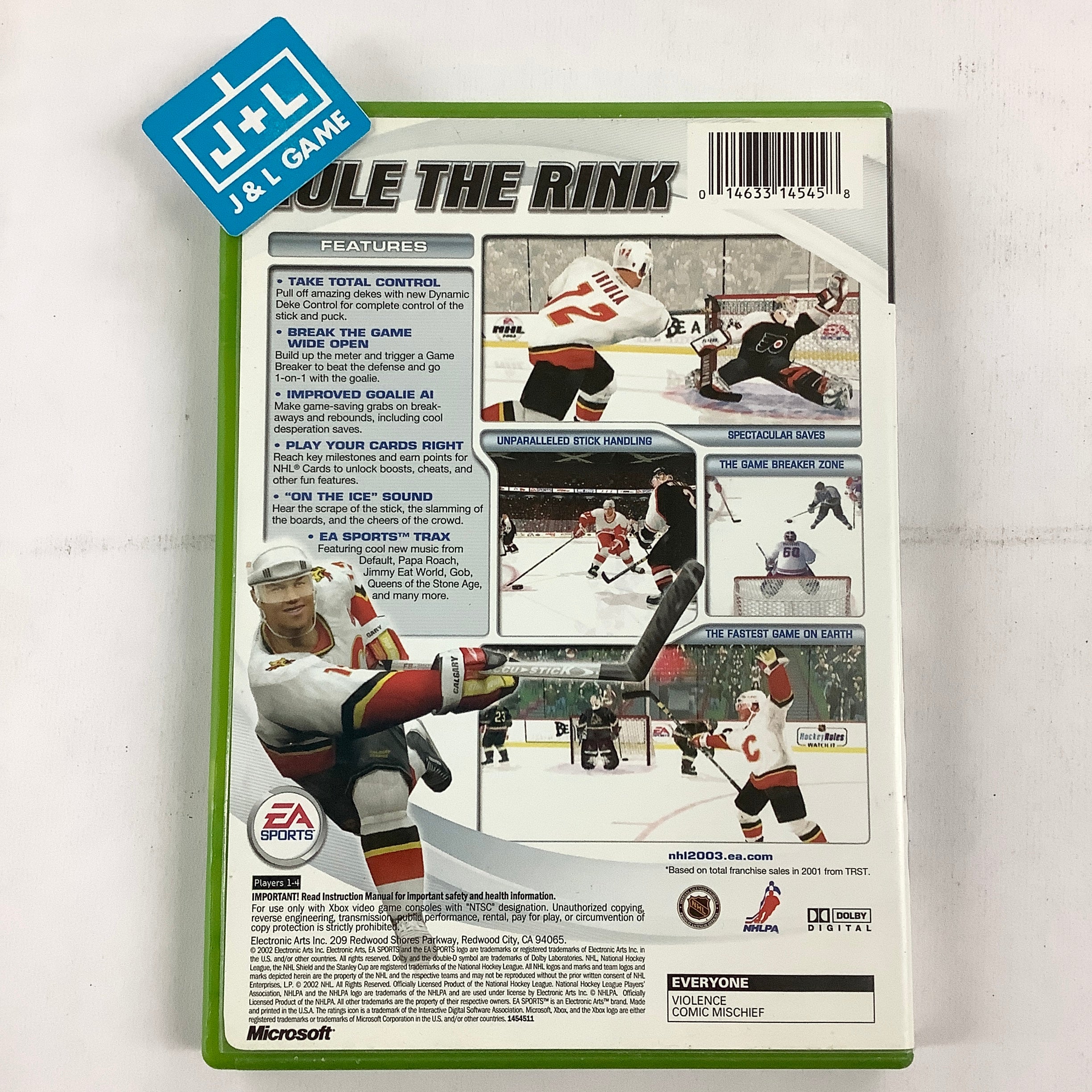 NHL 2003 - (XB) Xbox [Pre-Owned] Video Games EA Sports   