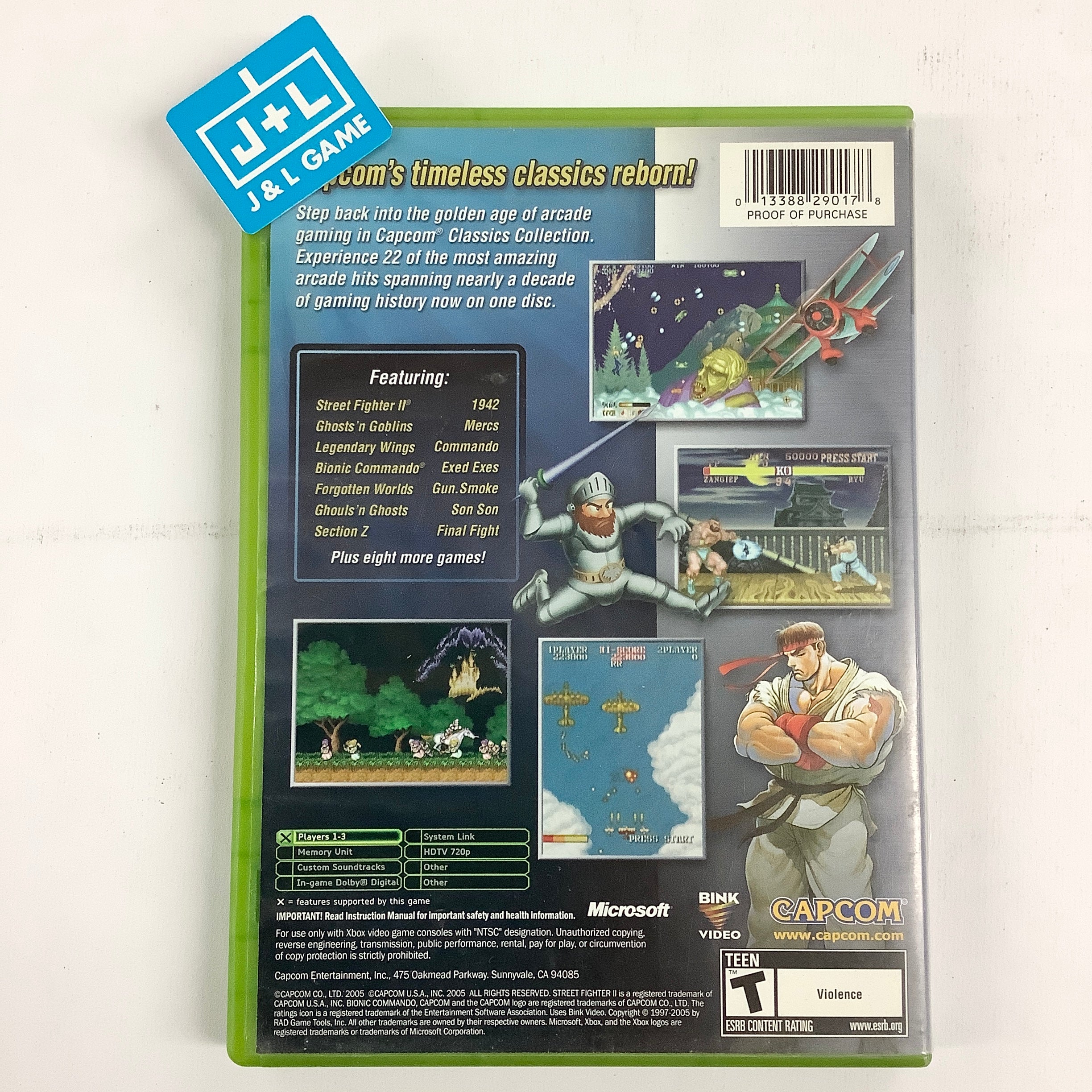 Capcom Classics Collection - (XB) Xbox [Pre-Owned] Video Games Capcom   