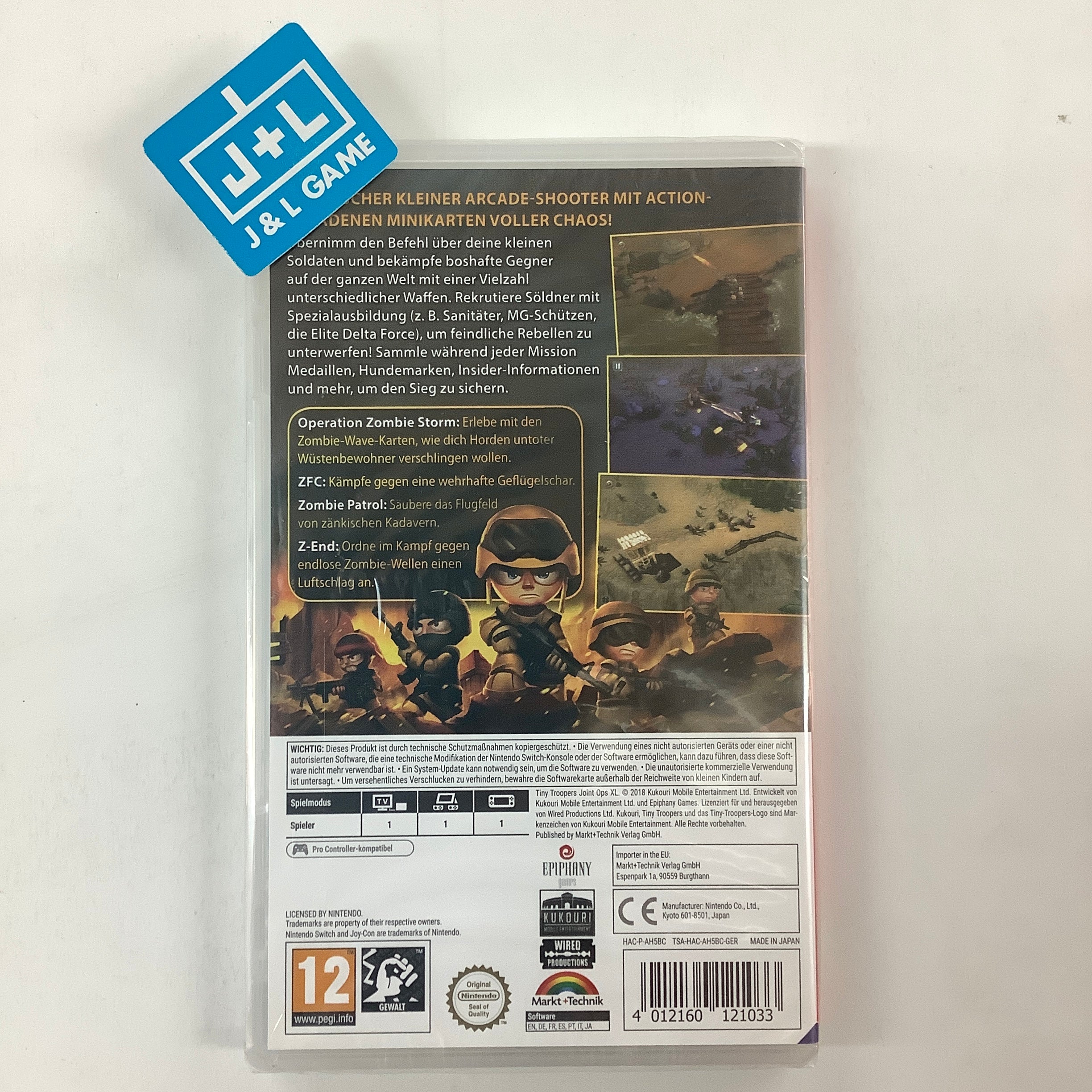 Tiny Troopers Joint Ops XL - (NSW) Nintendo Switch (European Import) Video Games Wired Productions   