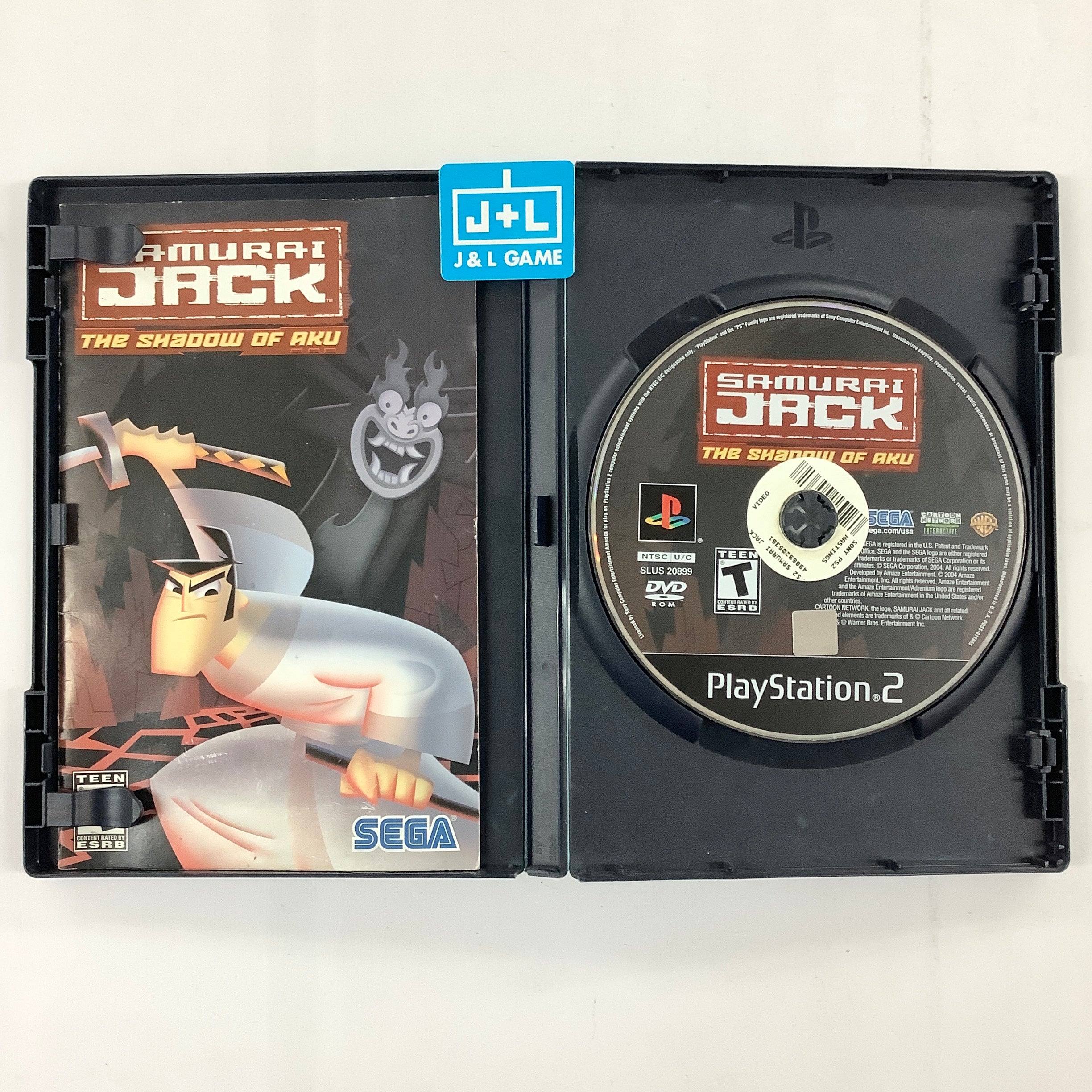 CD Seul** - Samurai Jack The Shadow Of Aku - PlayStation 2 PS2 - PAL CD Seul** - Samurai Jack The Shadow Of Aku - PlayStation 2 PS2 - PAL