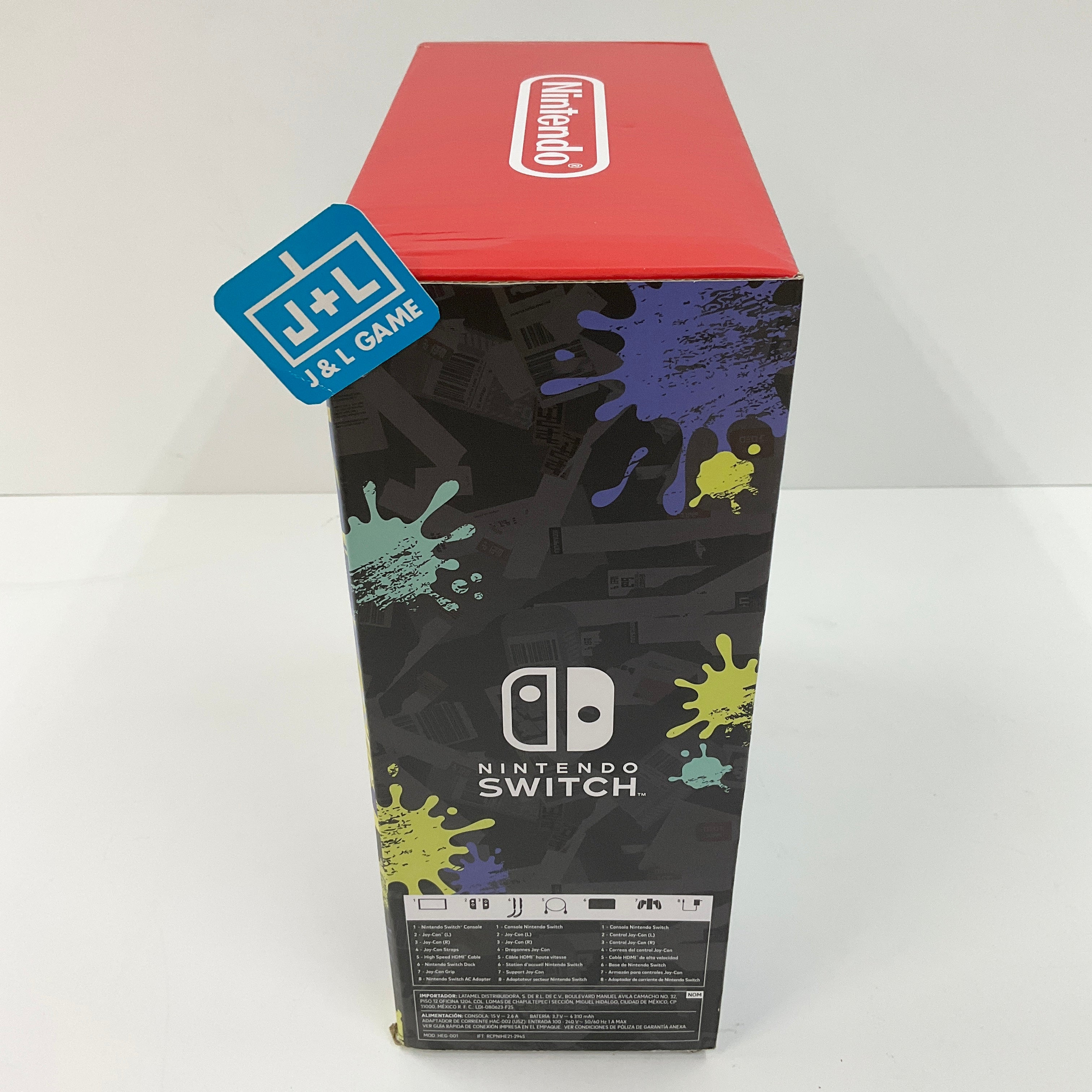 Nintendo Switch – OLED Model Splatoon 3 Special Edition - (NSW) Nintendo Switch CONSOLE Nintendo   