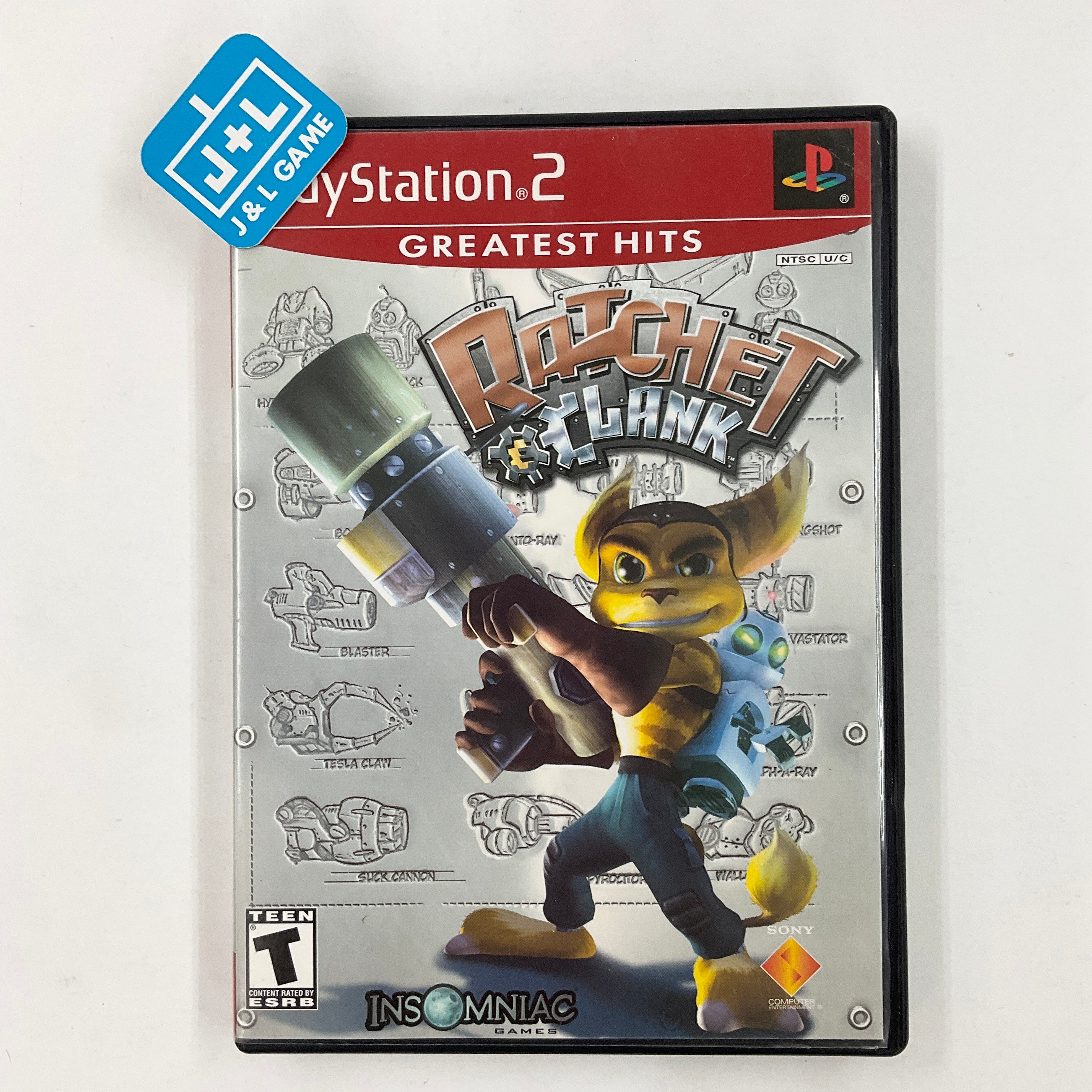 Ratchet & Clank (Greatest Hits) - (PS2) PlayStation 2 [Pre-Owned] Video Games SCEA   