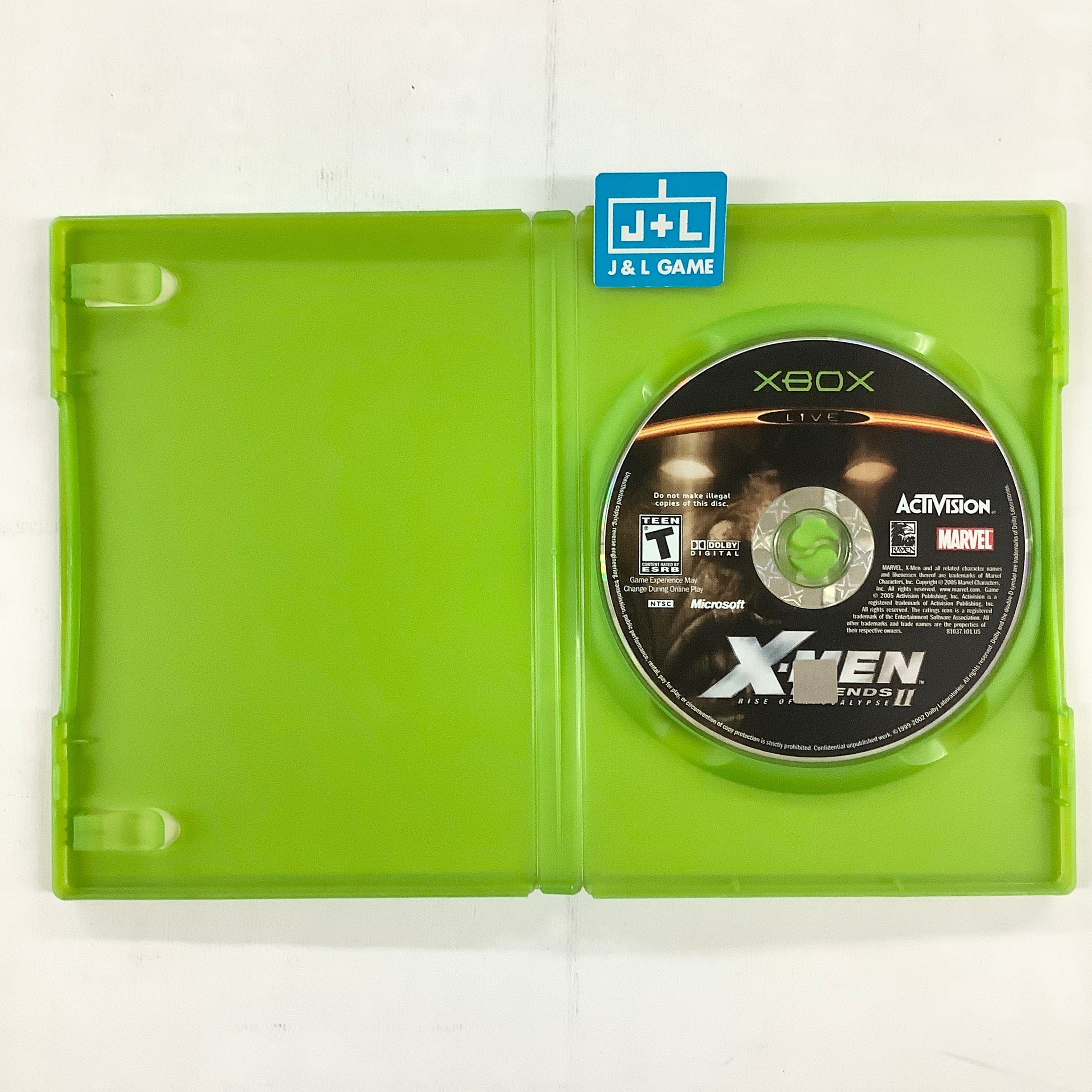 X-Men Legends II: Rise of Apocalypse - (XB) Xbox [Pre-Owned] Video Games Activision   