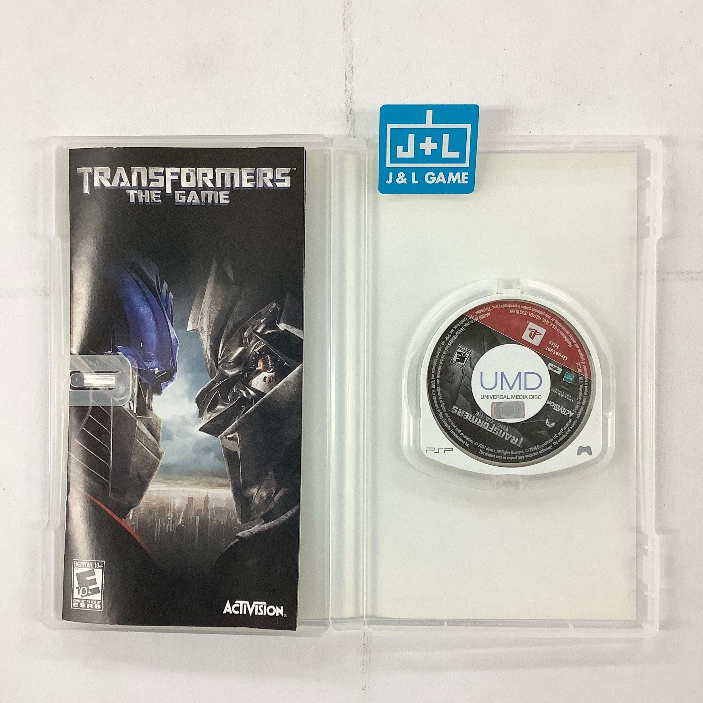 Transformers: The Game (Greatest Hits) - Sony PSP [Pre-Owned] Video Games Activision   