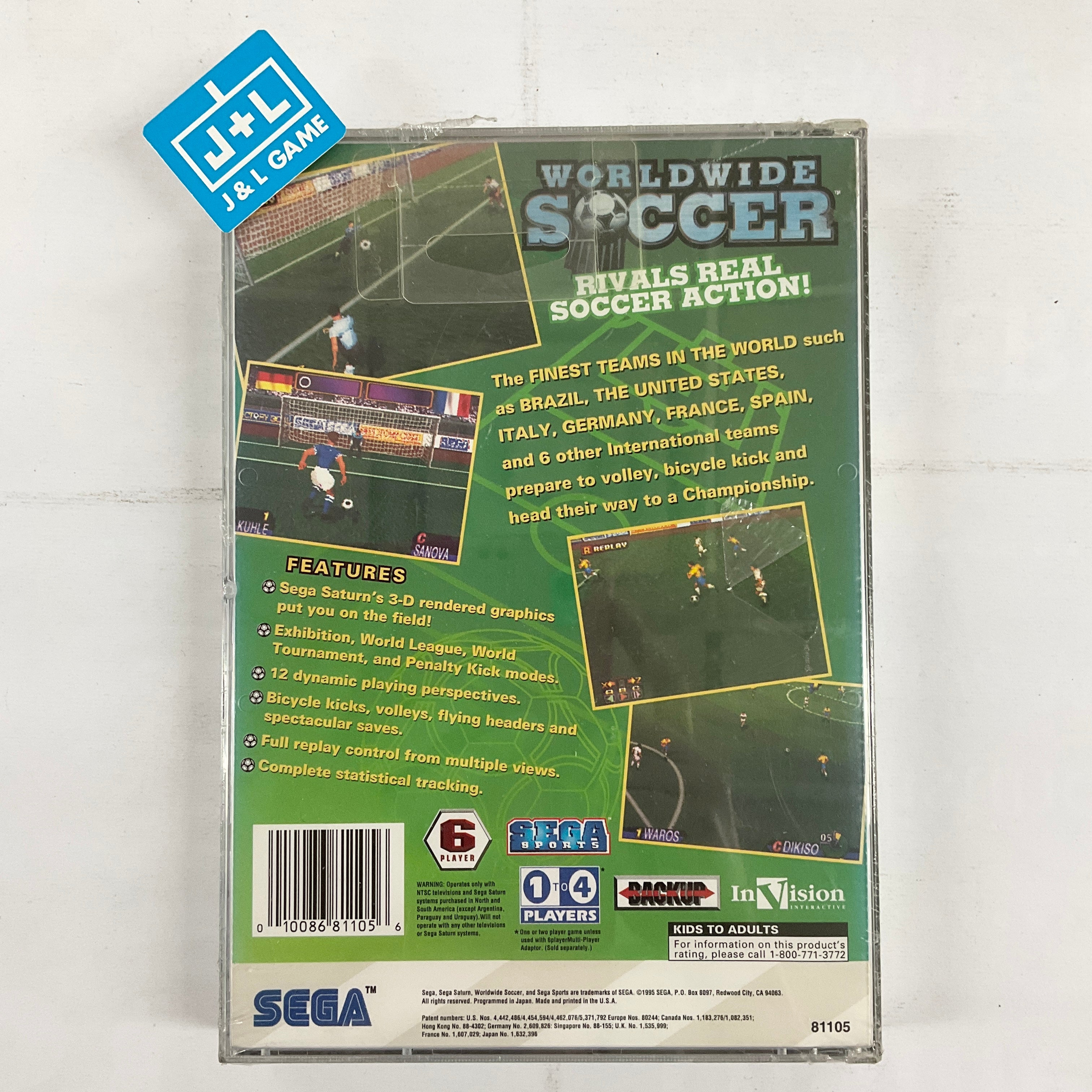 Worldwide Soccer: Sega International Victory Goal Edition