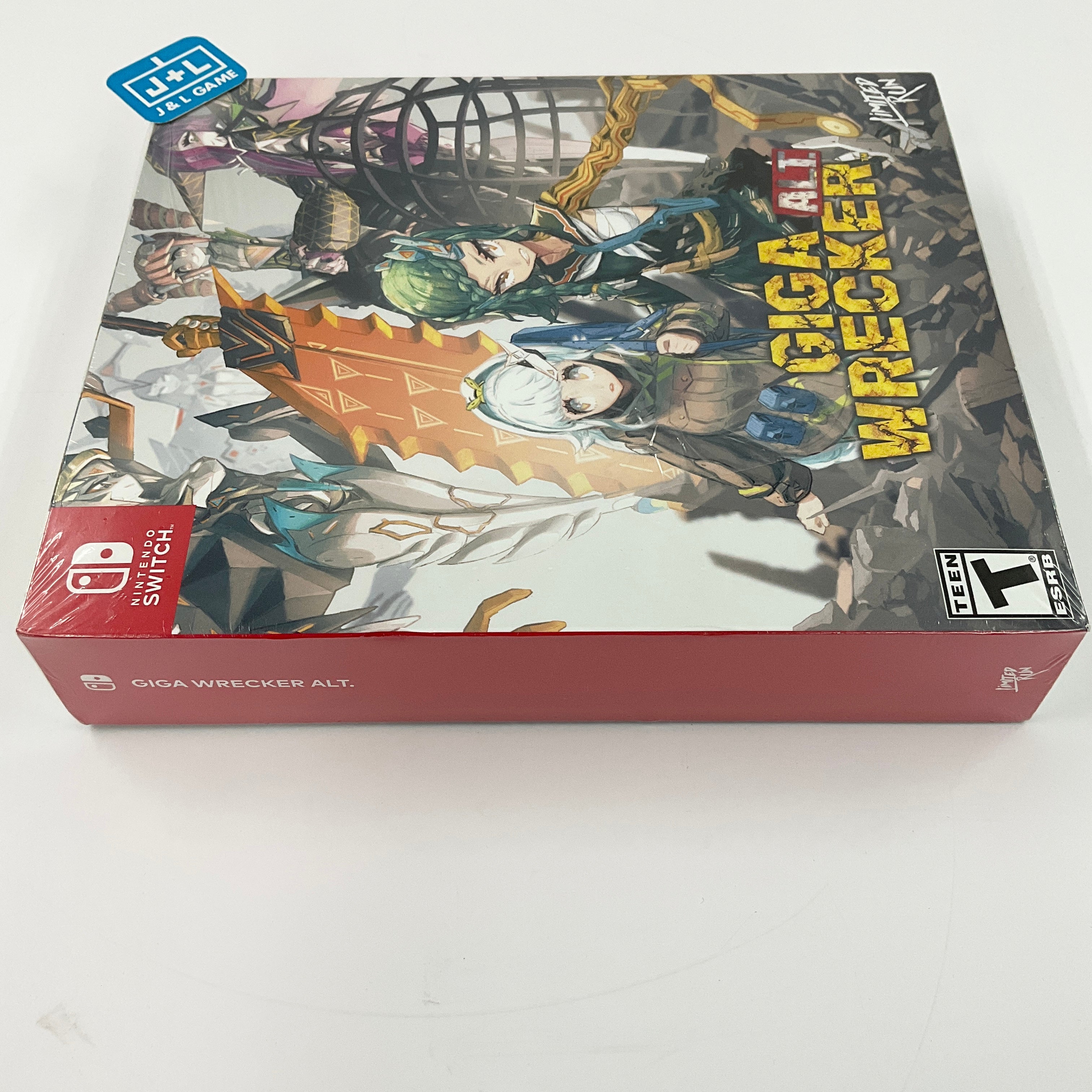 Giga Wrecker Alt. Collector's Edition (Limited Run #033) - (NSW) Nintendo Switch Video Games Limited Run Games   