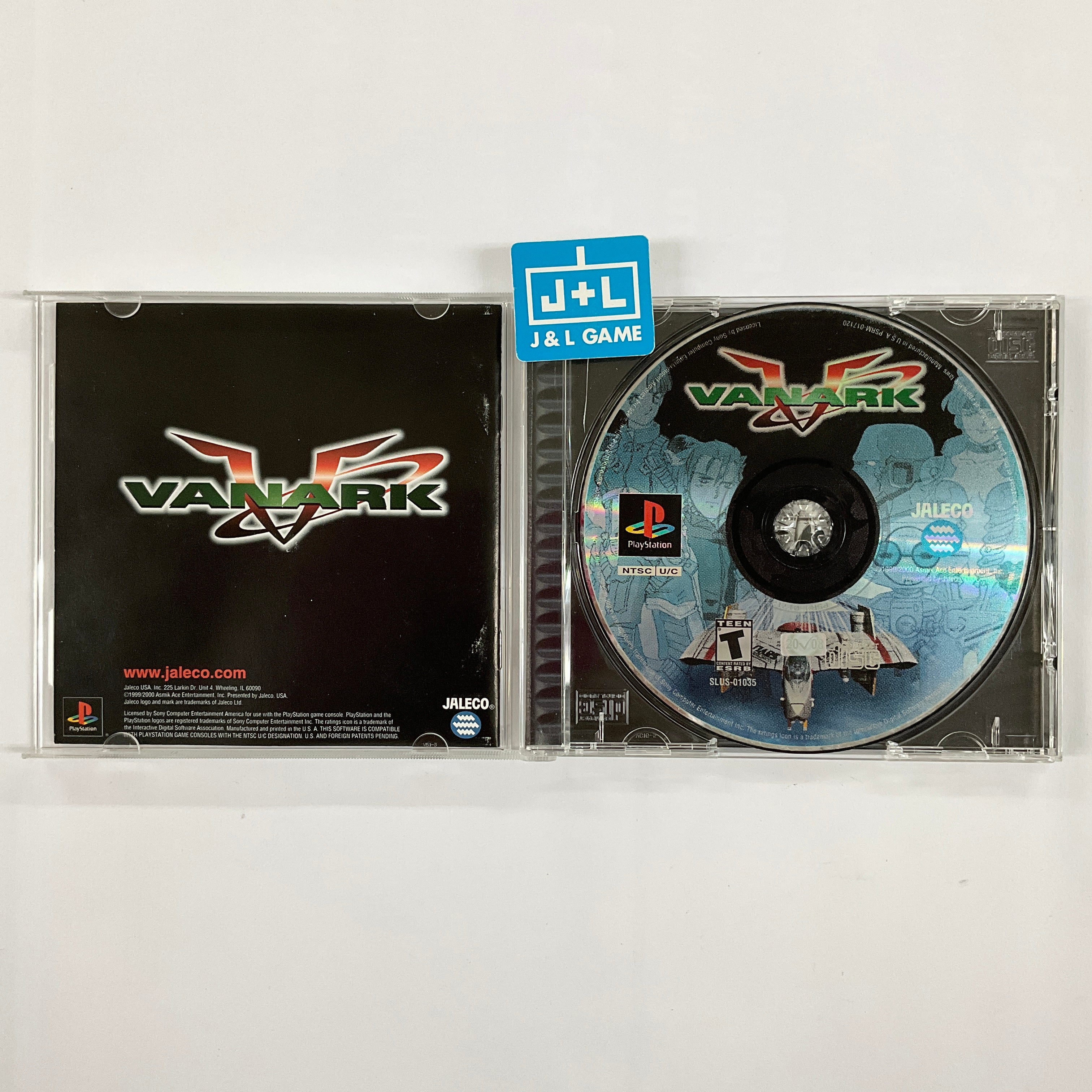 Vanark - (PS1) PlayStation 1 [Pre-Owned] Video Games Jaleco Entertainment   