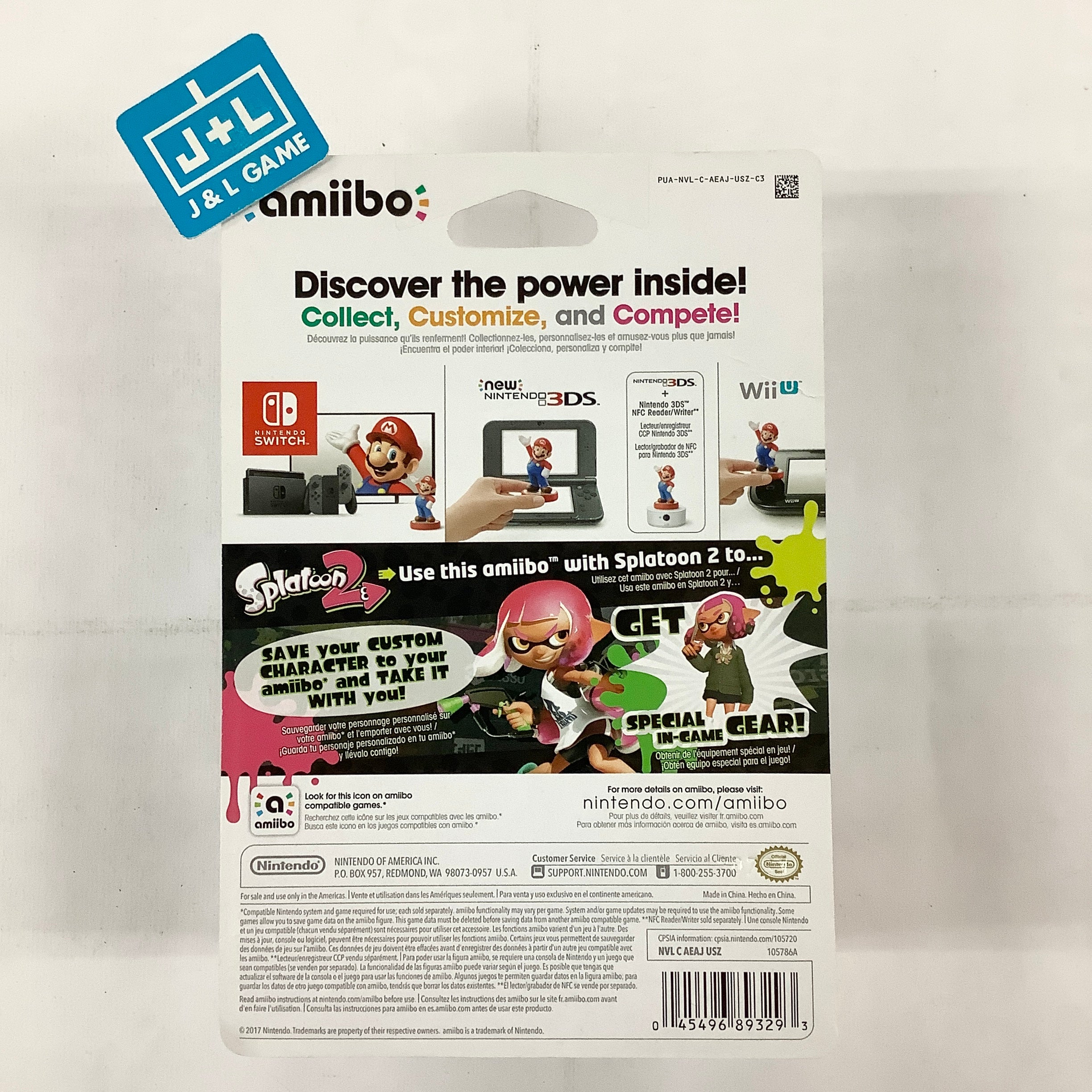 Inkling Girl (Neon Pink) (Splatoon series) - Nintendo Switch Amiibo Amiibo Nintendo   