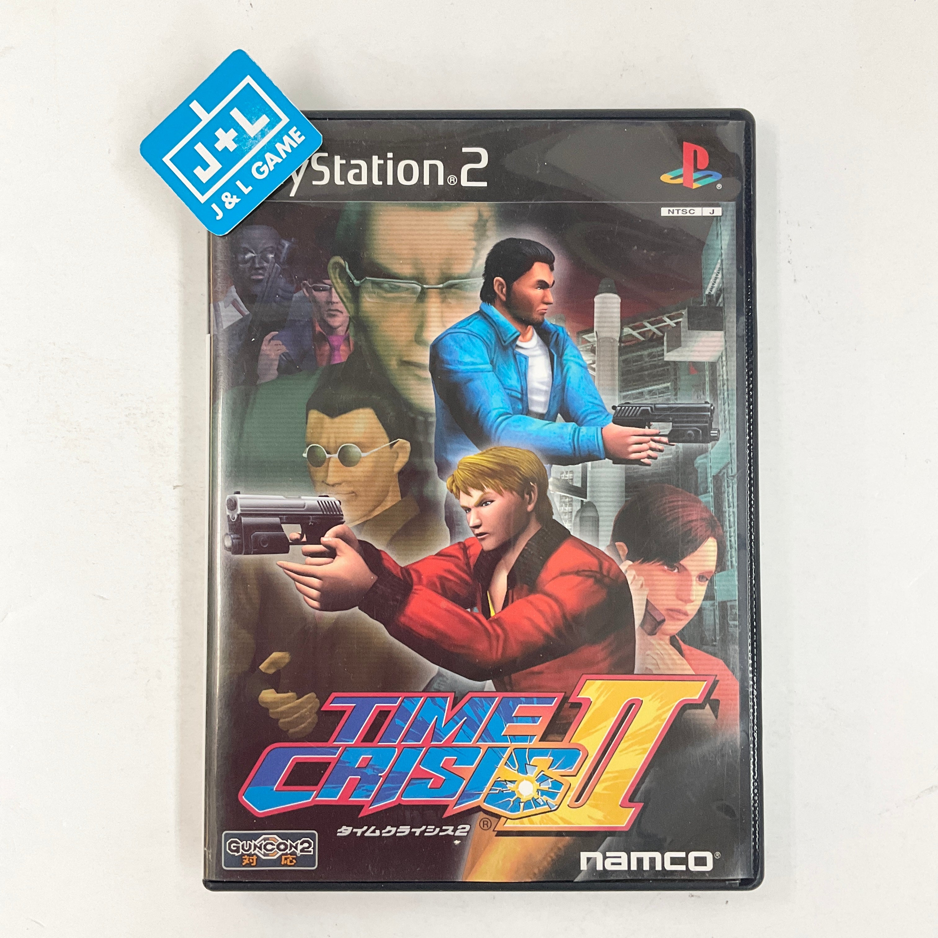 Time Crisis II + Guncon 2 - (PS2) Playstation 2 [Pre-Owned] [Japanese Import] Video Games Namco   
