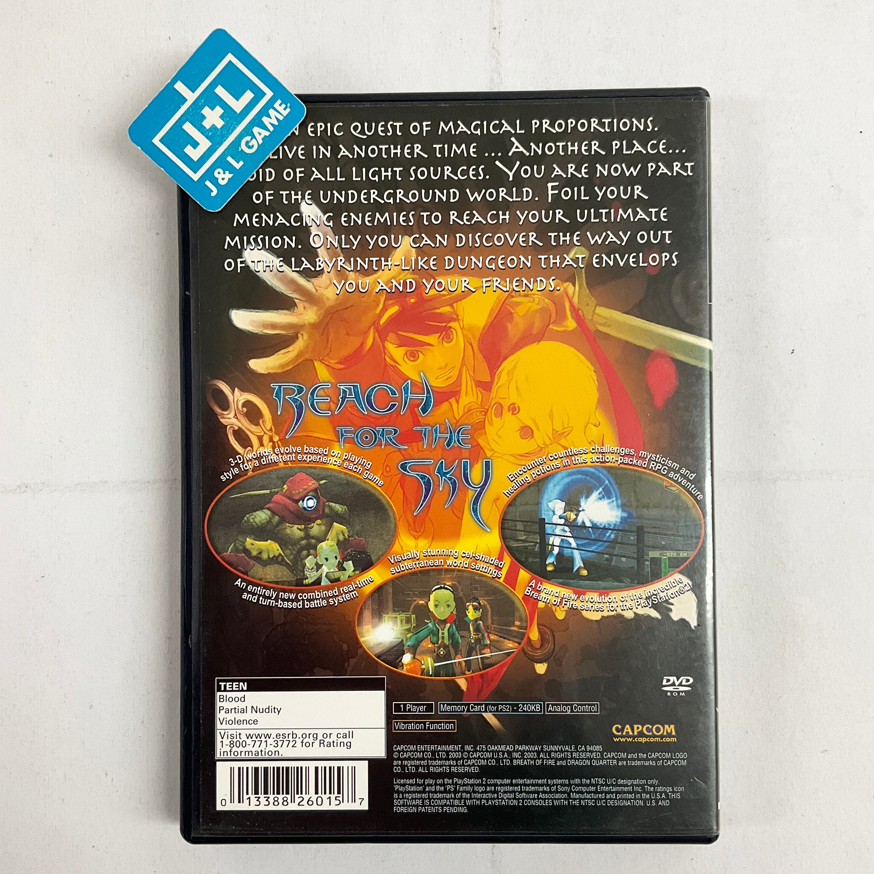 Breath of Fire: Dragon Quarter - (PS2) PlayStation 2 [Pre-Owned] Video Games Capcom   