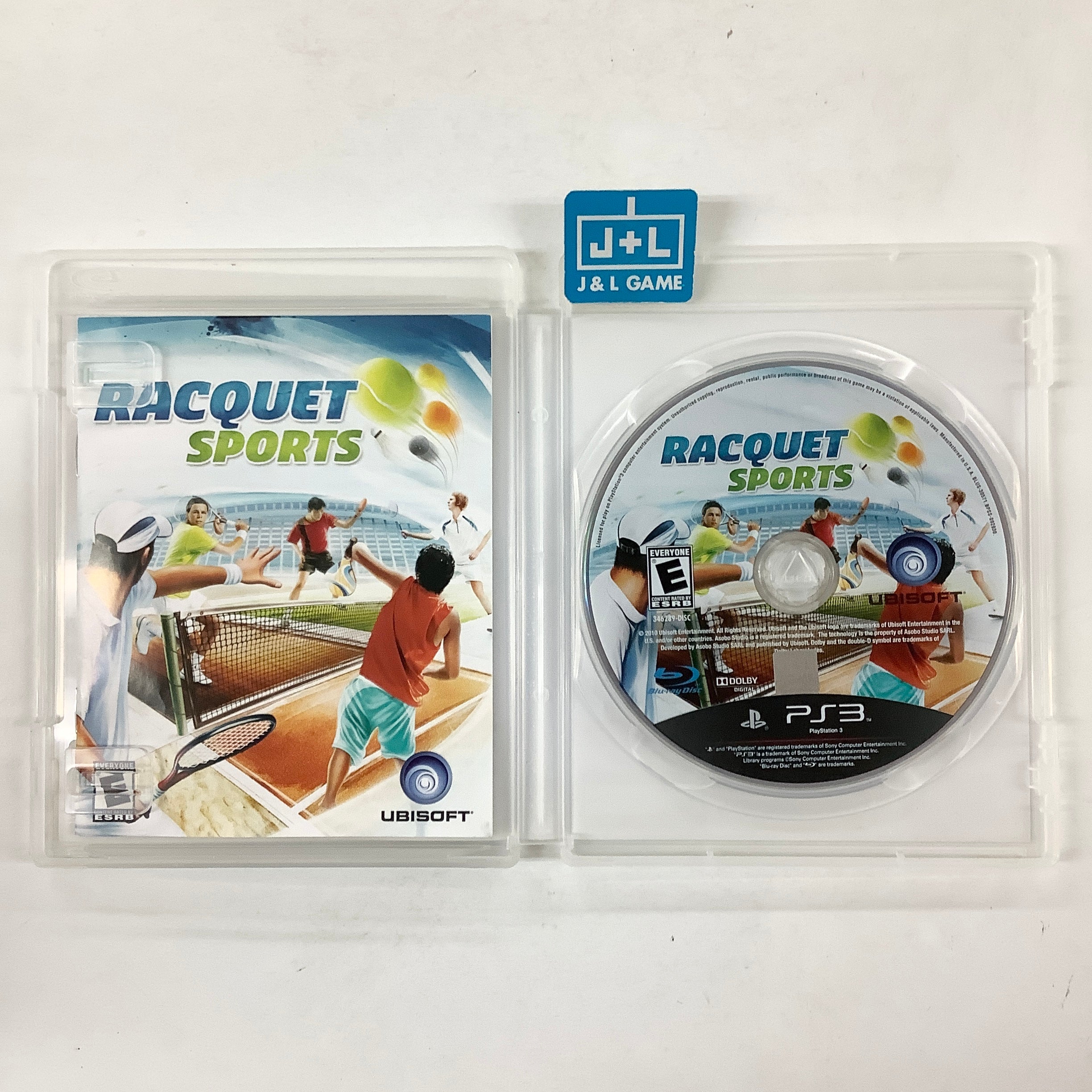 Racquet Sports (PlayStation Move Required) - (PS3) PlayStation 3 [Pre-Owned] Video Games Ubisoft   
