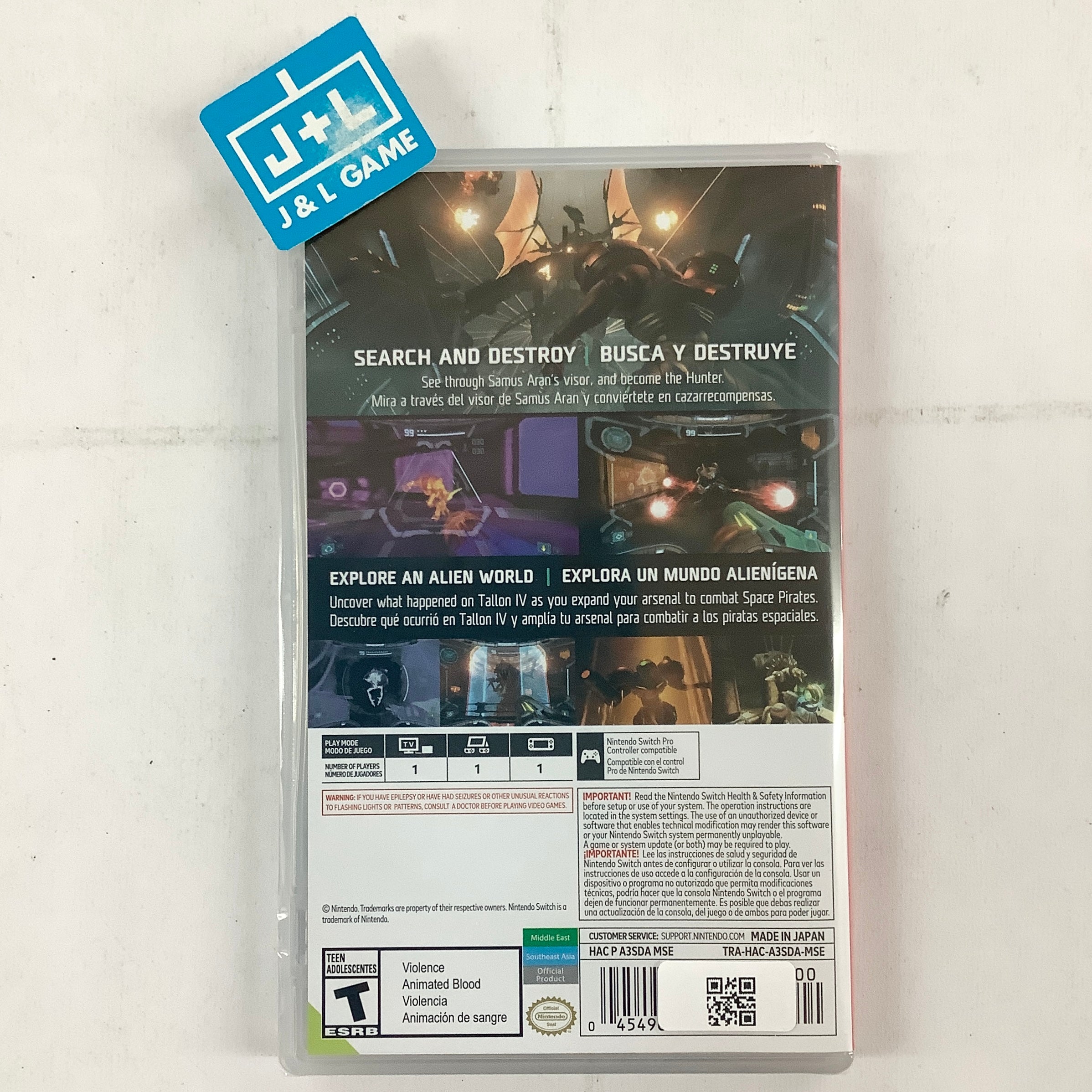 Metroid Prime Remastered (World Edition) - (NSW) Nintendo Switch Video Games Nintendo   