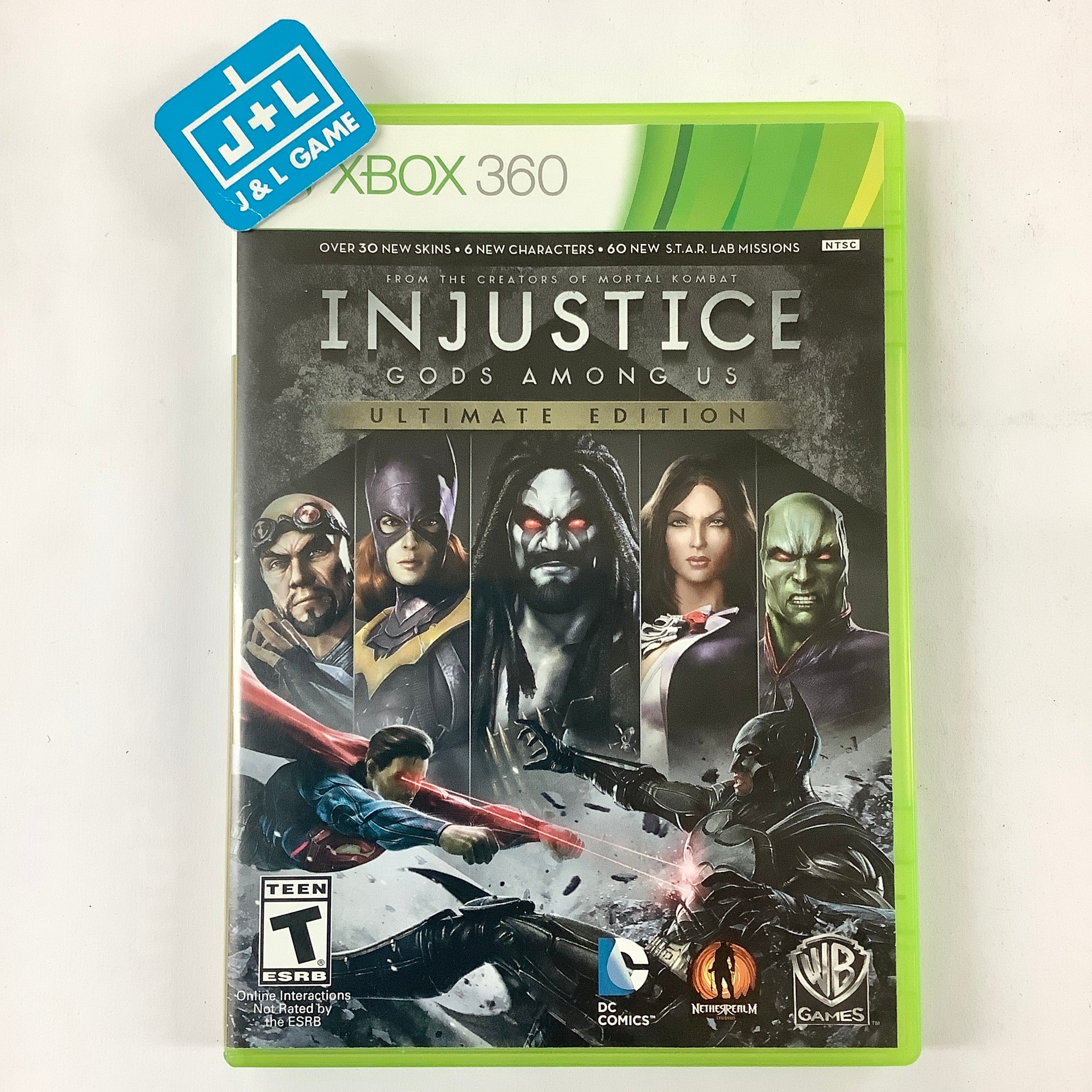 Injustice: Gods Among Us (Ultimate Edition) - Xbox 360 [Pre-Owned] Video Games WARNER BROS   