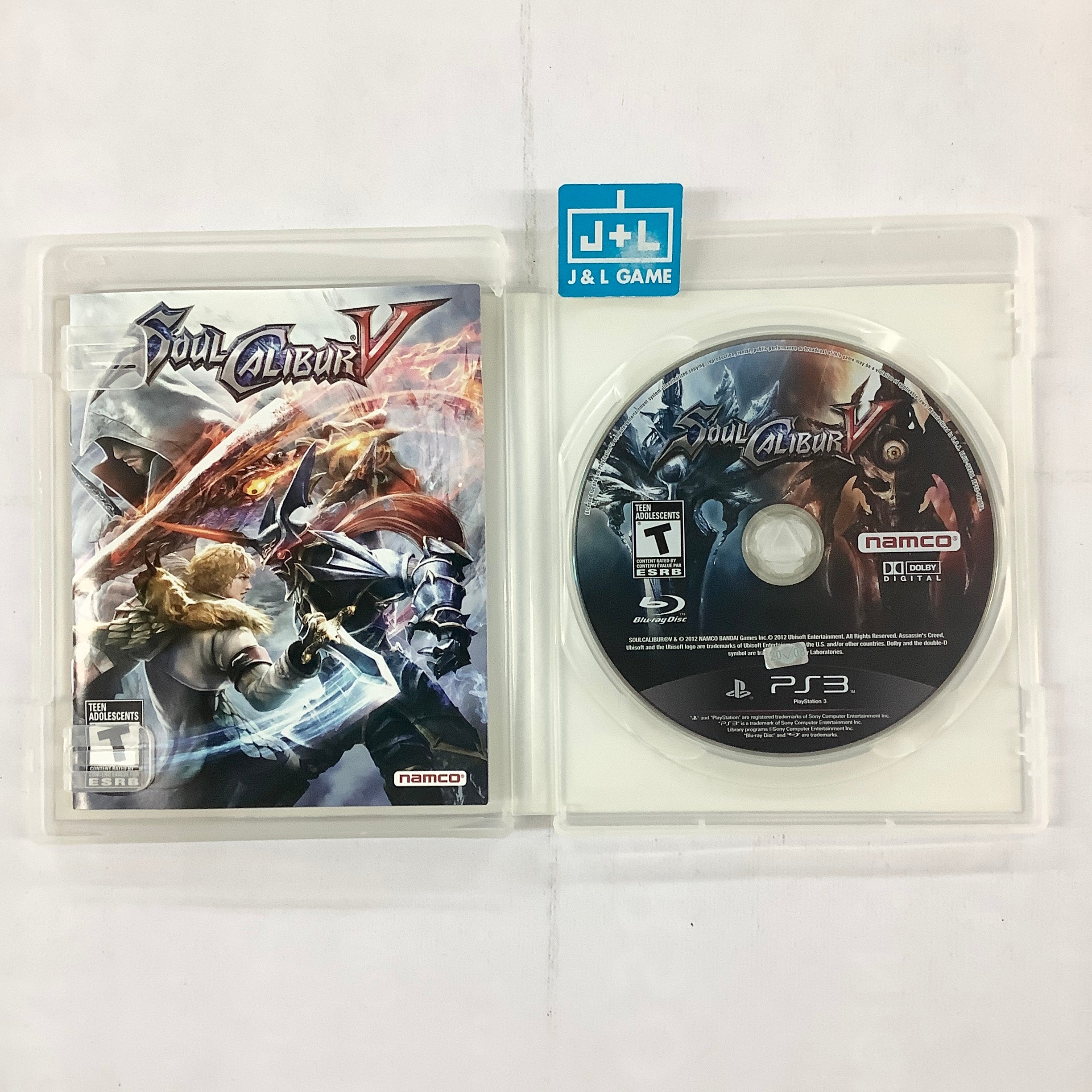 SoulCalibur V - (PS3) Playstation 3 [Pre-Owned] Video Games Bandai Namco Games   
