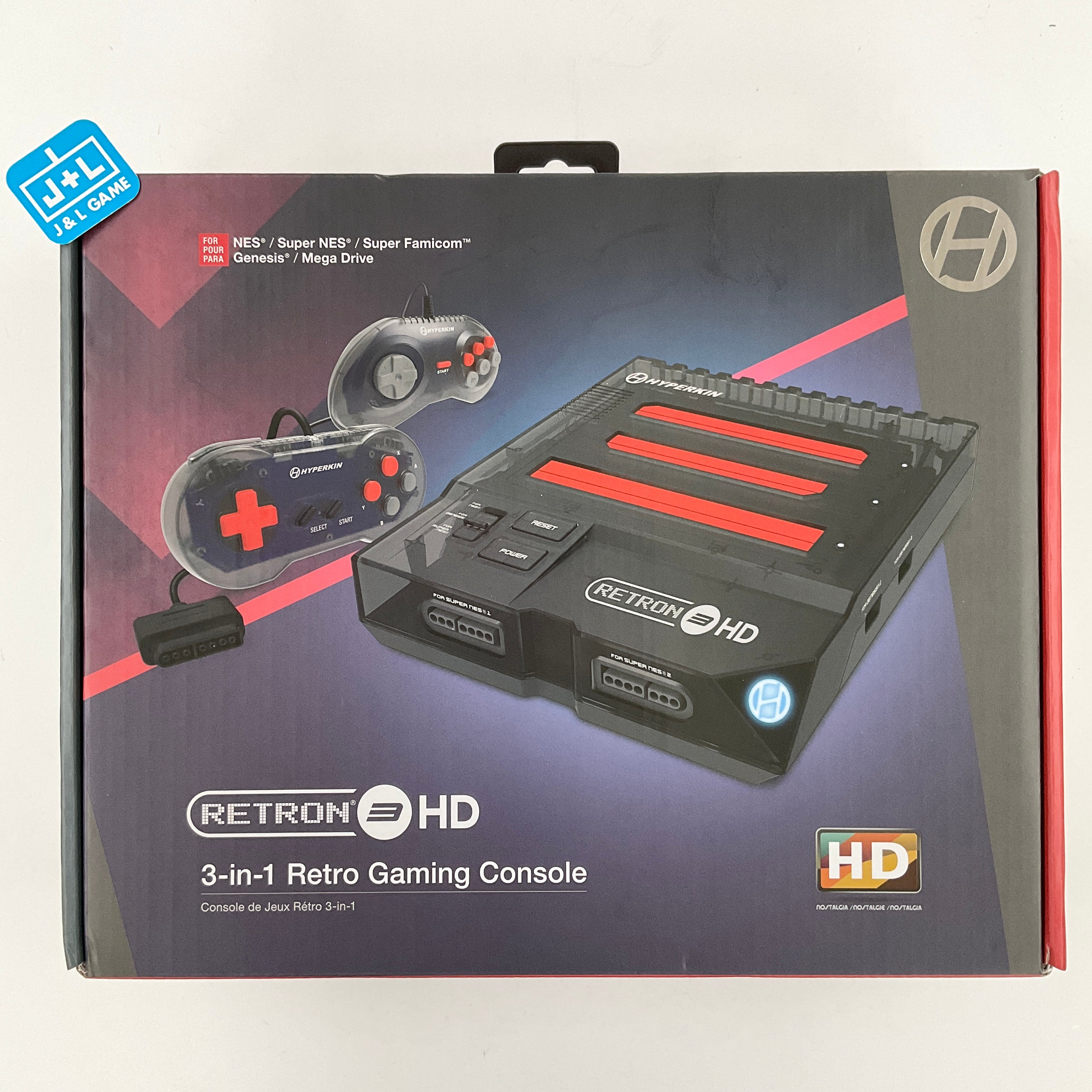 Hyperkin RetroN 3 HD 3 in 1 (Space Black) - (SNES) Super Nintendo CONSOLE Hyperkin   