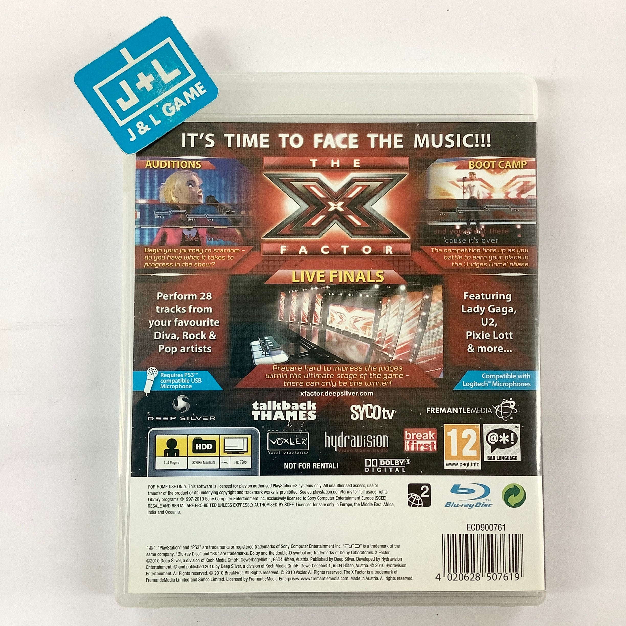 The X-Factor - (PS3) PlayStation 3 [Pre-Owned] (European Import) Video Games Deep Silver   