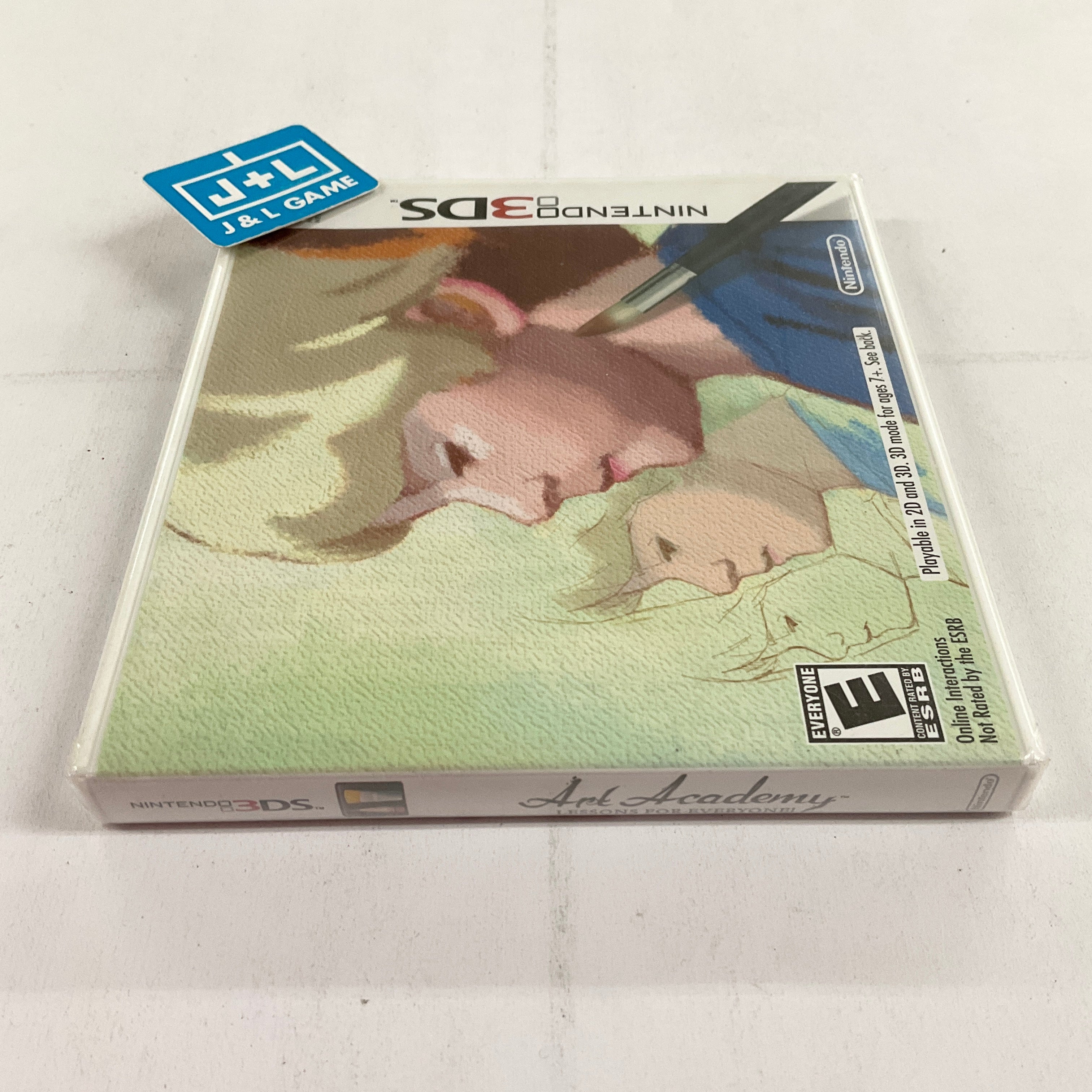 Art Academy: Lessons for Everyone - Nintendo 3DS (Misprint) Video Games Nintendo   