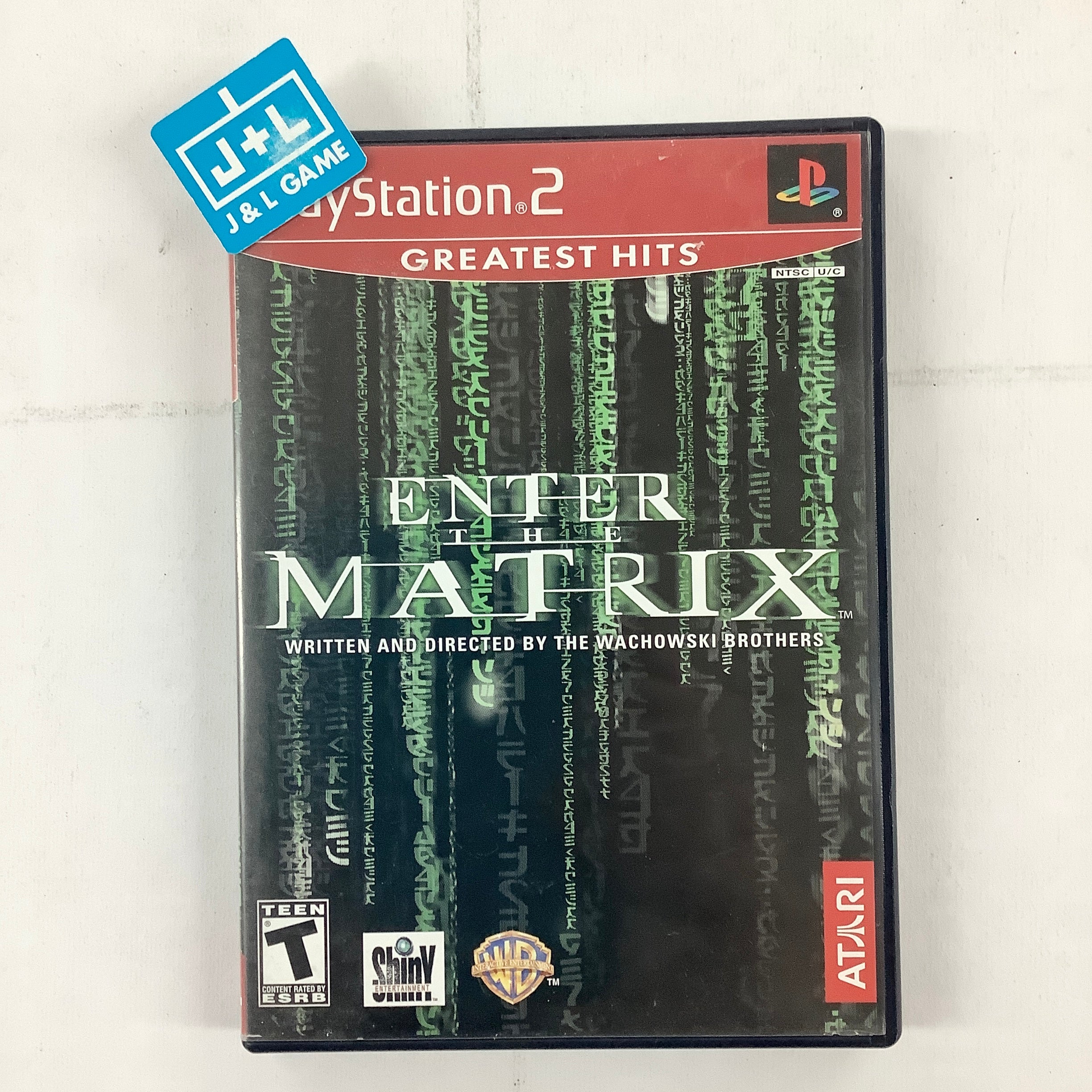 Enter the Matrix (Greatest Hits)  - (PS2) PlayStation 2 [Pre-Owned] Video Games Atari SA   