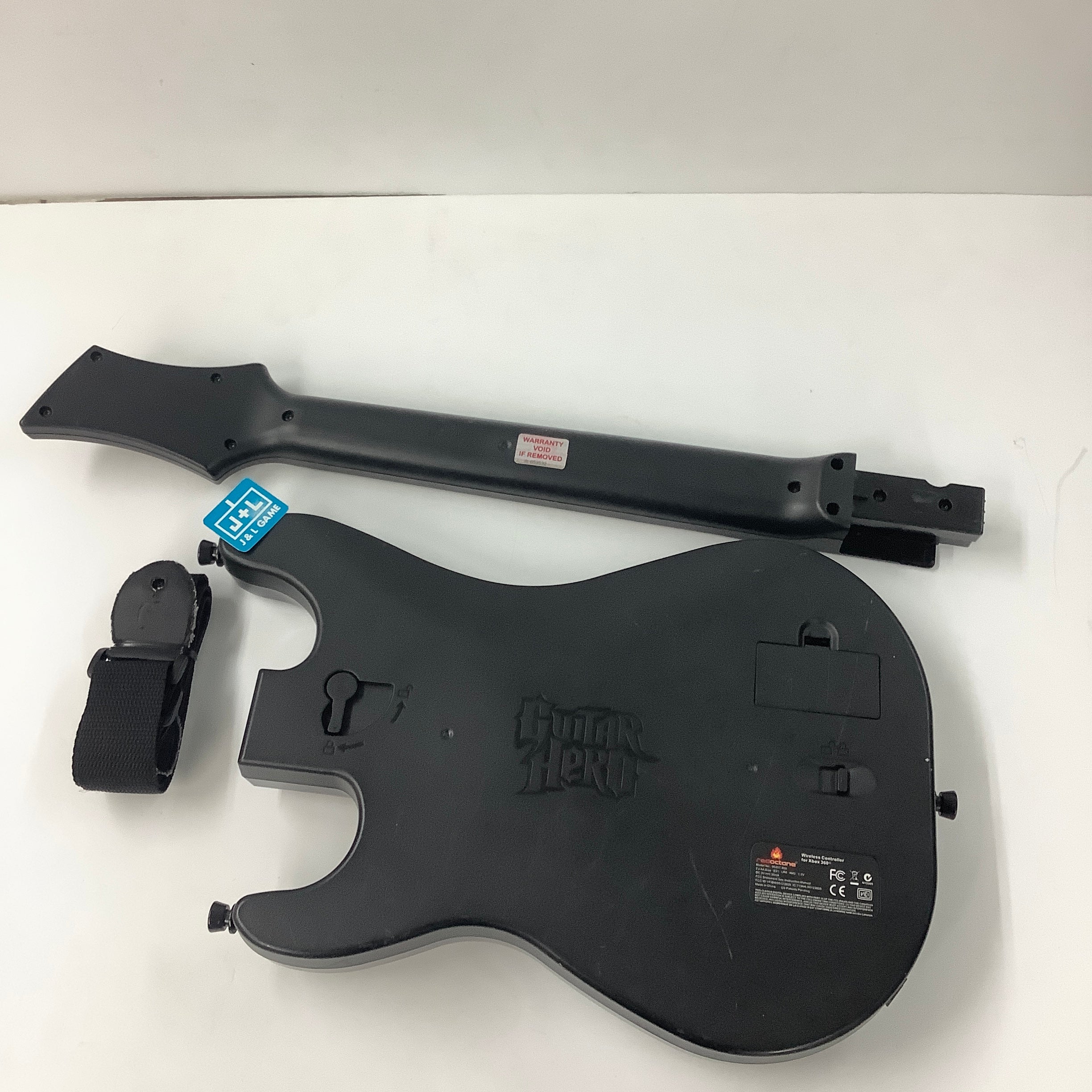Guitar Hero Wireless Guitar Controller (Red Octane) - Xbox 360 [Pre-Owned] Accessories Activision   