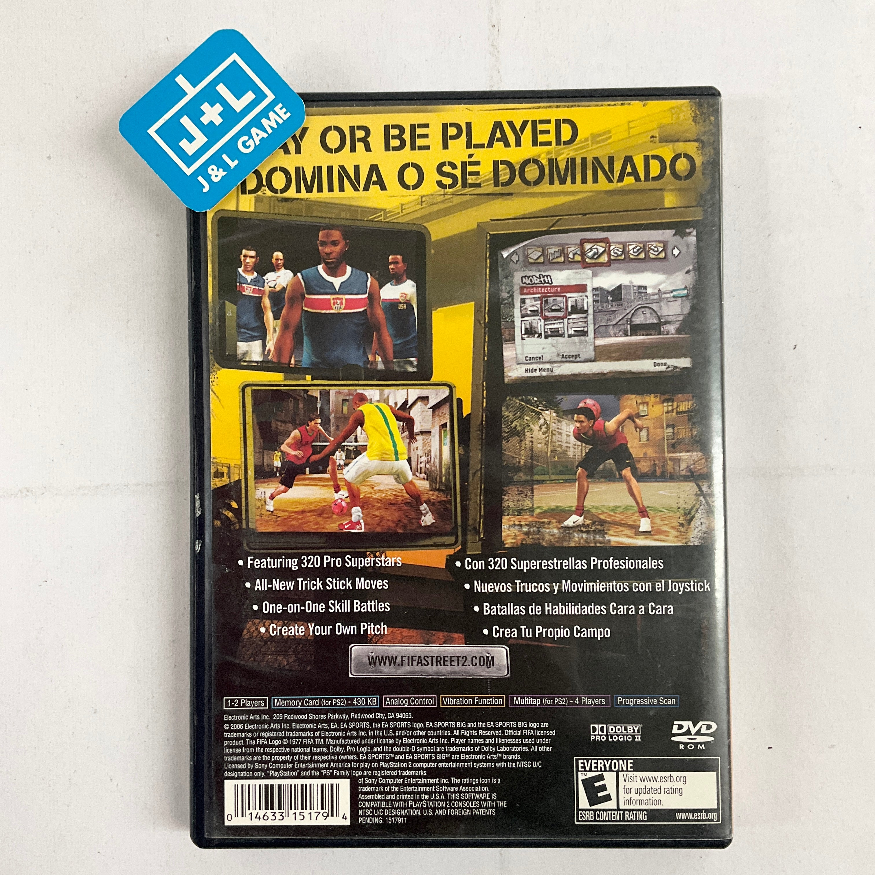 FIFA Street 2 - (PS2) PlayStation 2 [Pre-Owned] Video Games EA Sports Big   