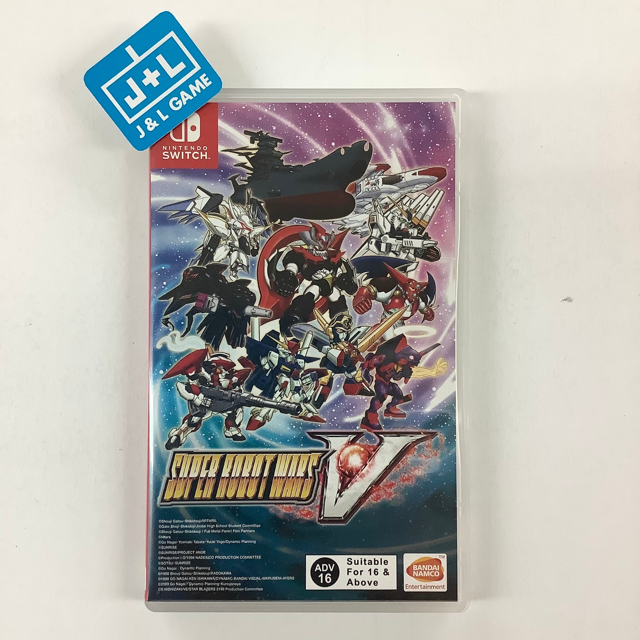 Super Robot Wars V - (NSW) Nintendo Switch [Pre-Owned] (Japanese Import) Video Games Bandai Namco Games   