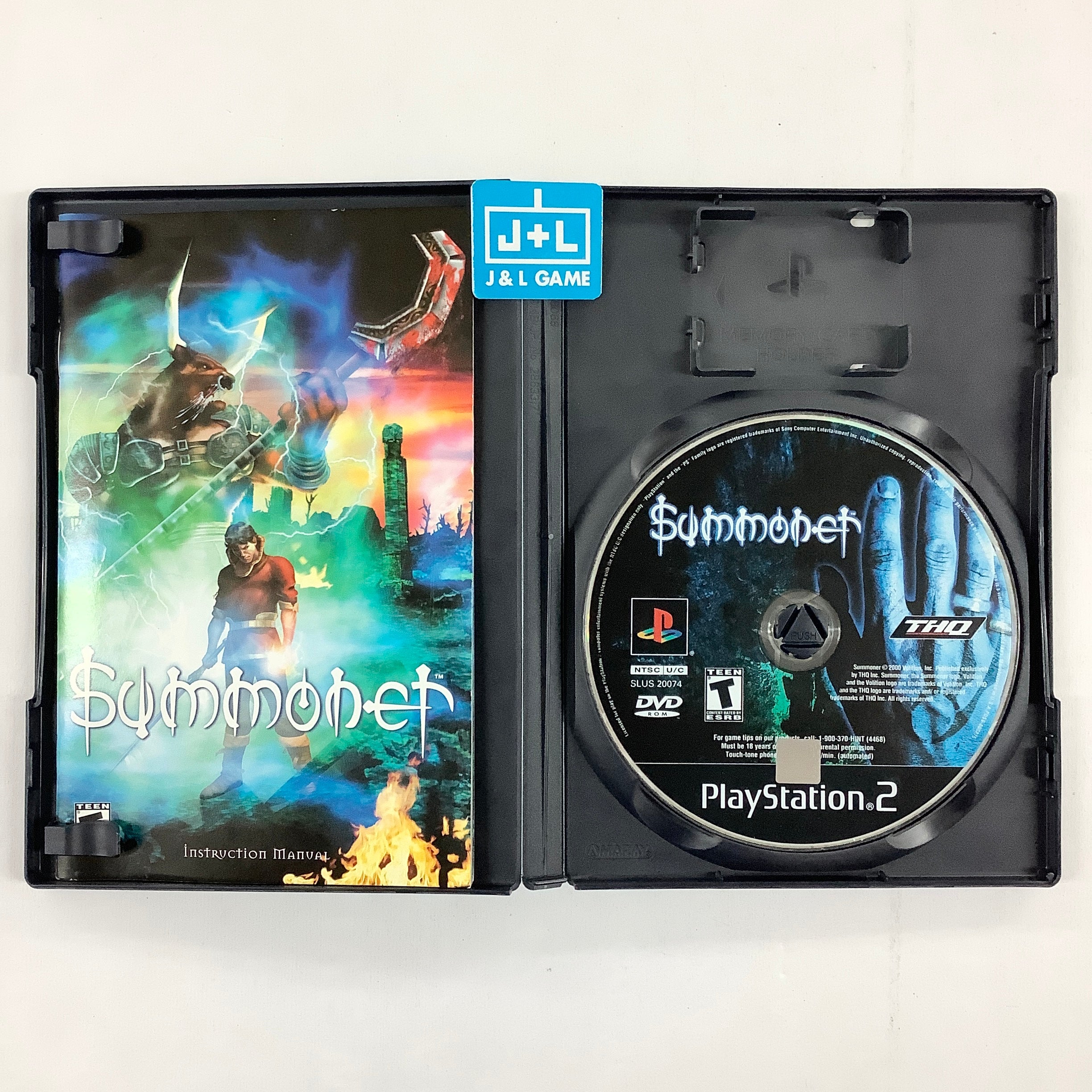 Summoner - (PS2) PlayStation 2 [Pre-Owned] Video Games THQ   