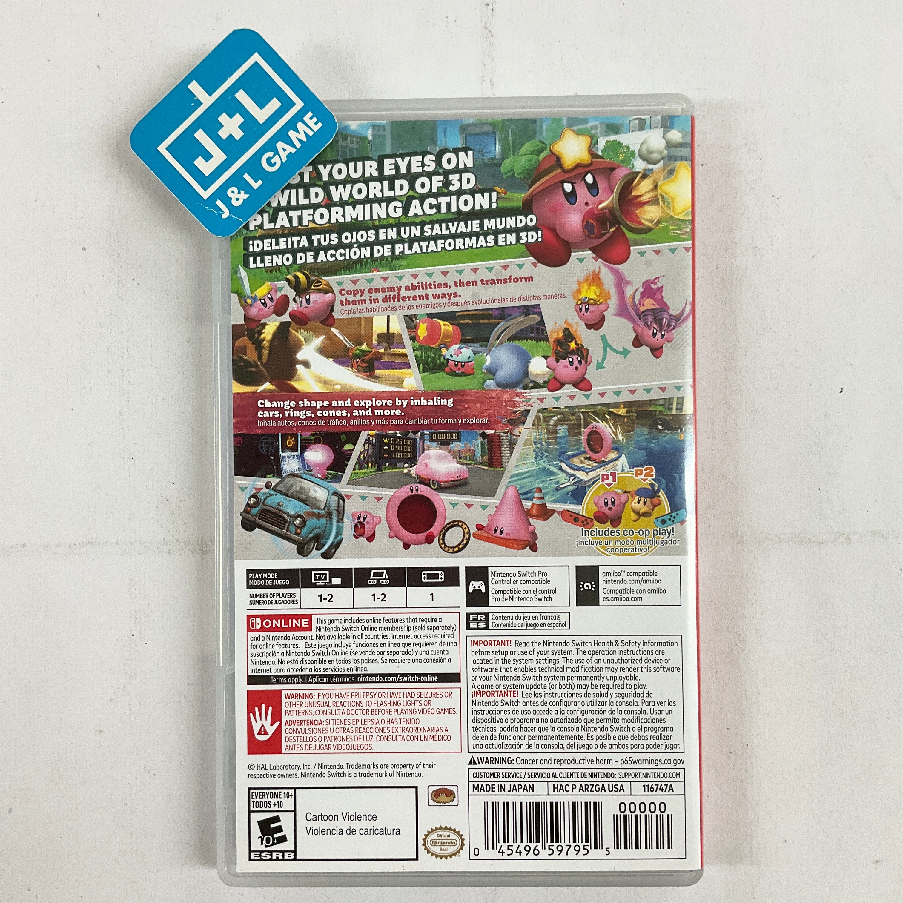 Kirby and the Forgotten Land - (NSW) Nintendo Switch [Pre-Owned] Video Games Nintendo   