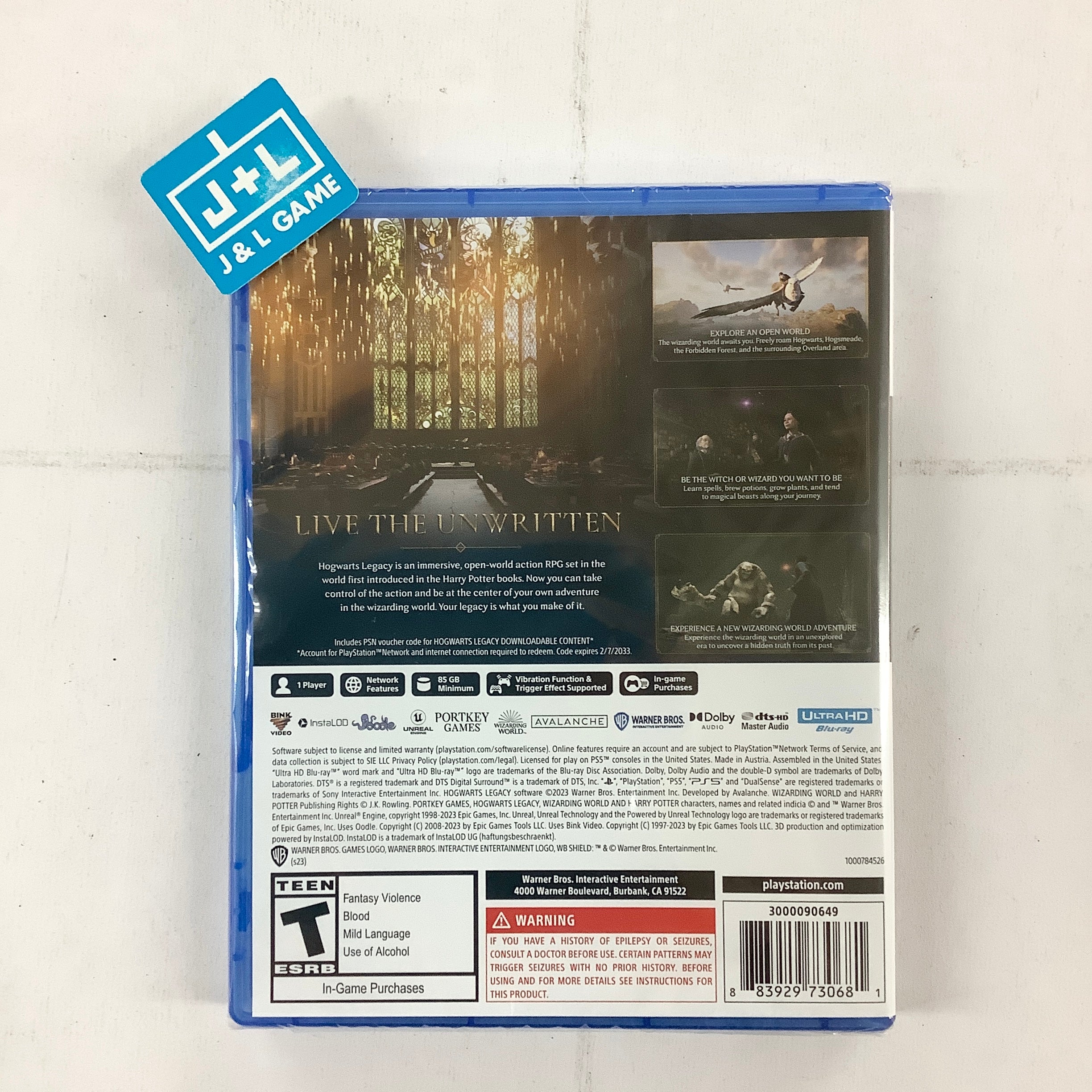 Hogwarts Legacy - (PS5) PlayStation 5 Video Games WB Games   
