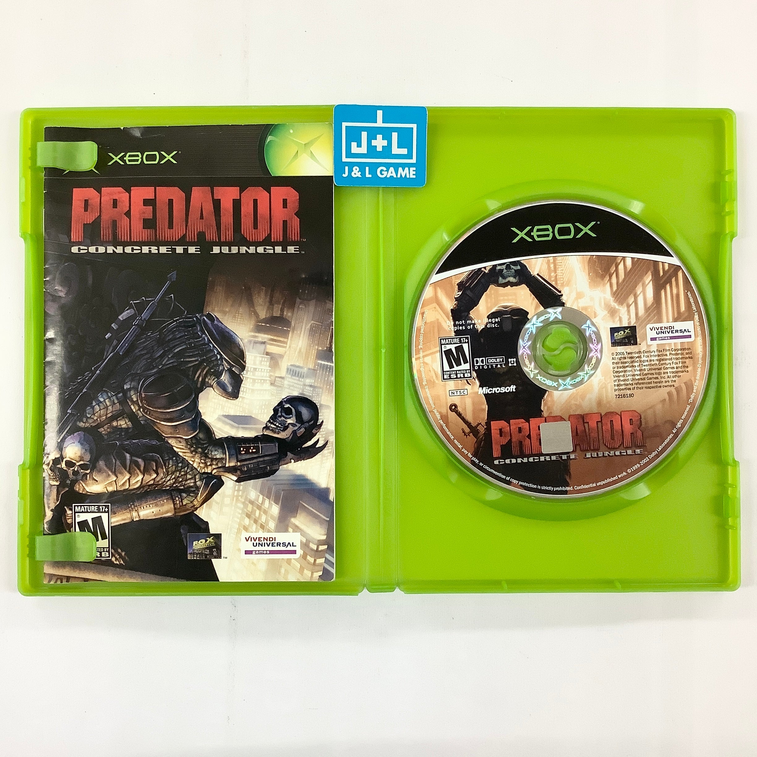 Predator: Concrete Jungle - Xbox [Pre-Owned] Video Games VU Games   