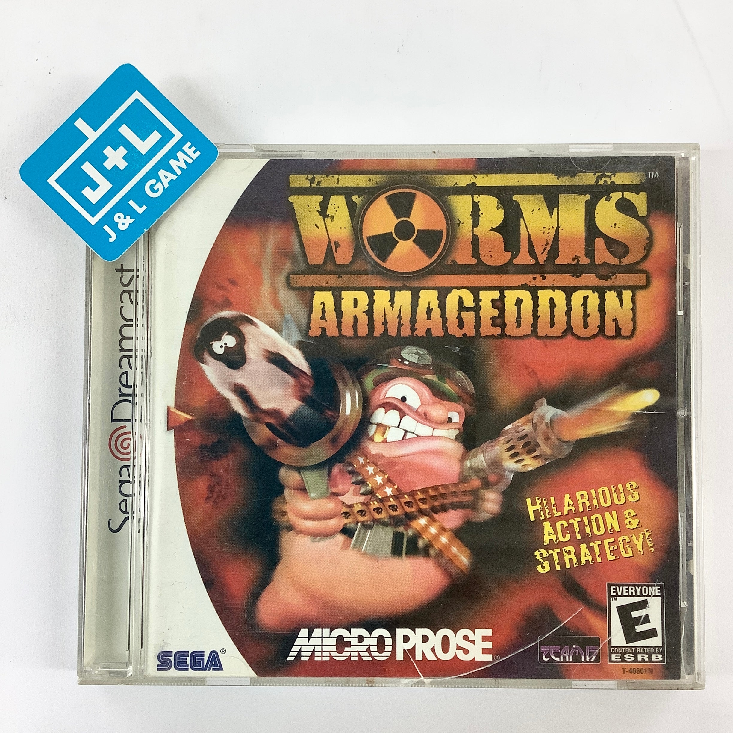 Worms Armageddon - (DC) SEGA Dreamcast [Pre-Owned] Video Games MicroProse   