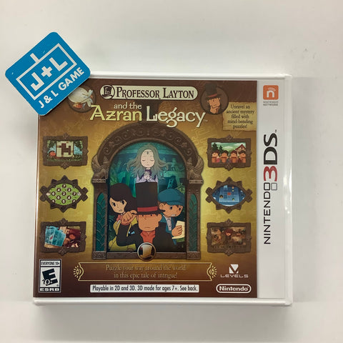 Professor Layton and the Azran Legacy - Nintendo 3DS Video Games Nintendo   