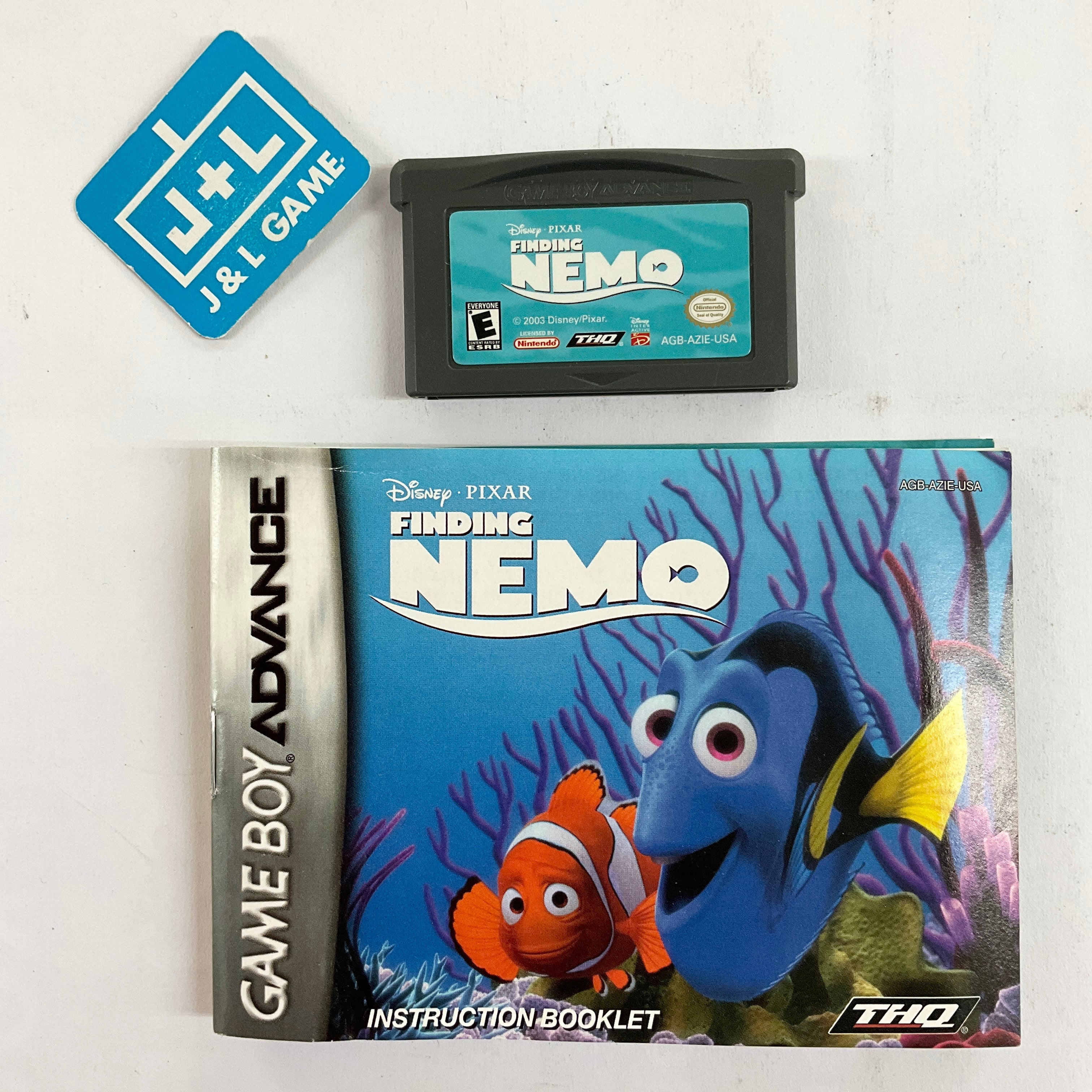 Disney/Pixar Finding Nemo - (GBA) Game Boy Advance [Pre-Owned] Video Games THQ   