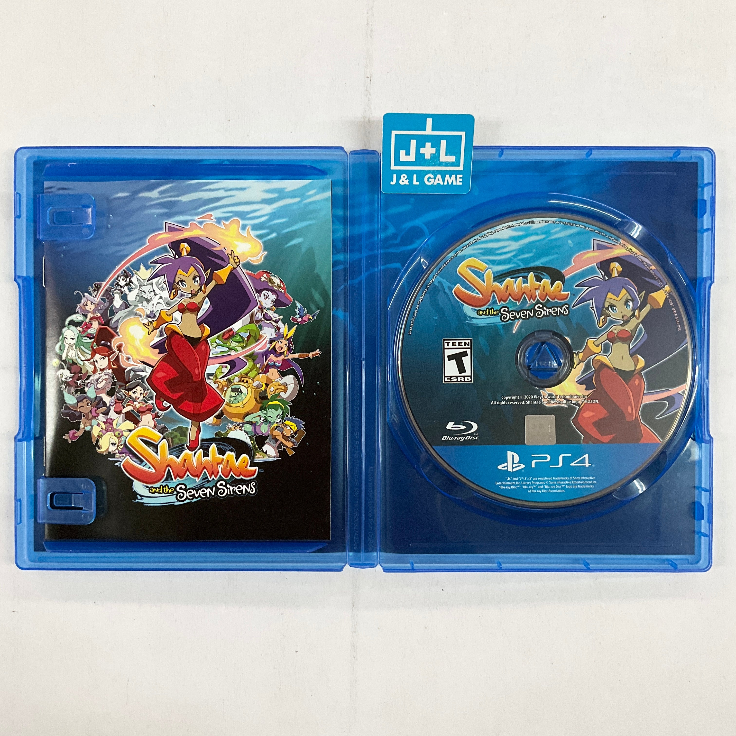 Shantae and the Seven Sirens (Limited Run #343) - (PS4) PlayStation 4 [Pre-Owned] Video Games Limited Run Games   