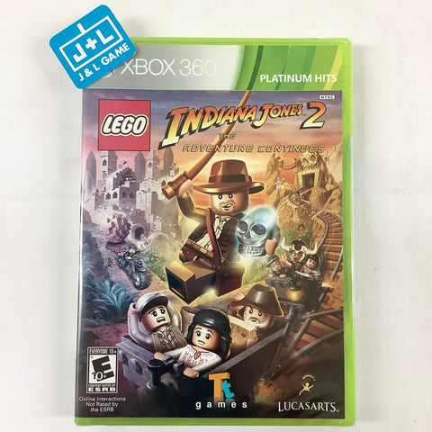 LEGO Indiana Jones 2: The Adventure Continues - Xbox 360 Video Games LucasArts   