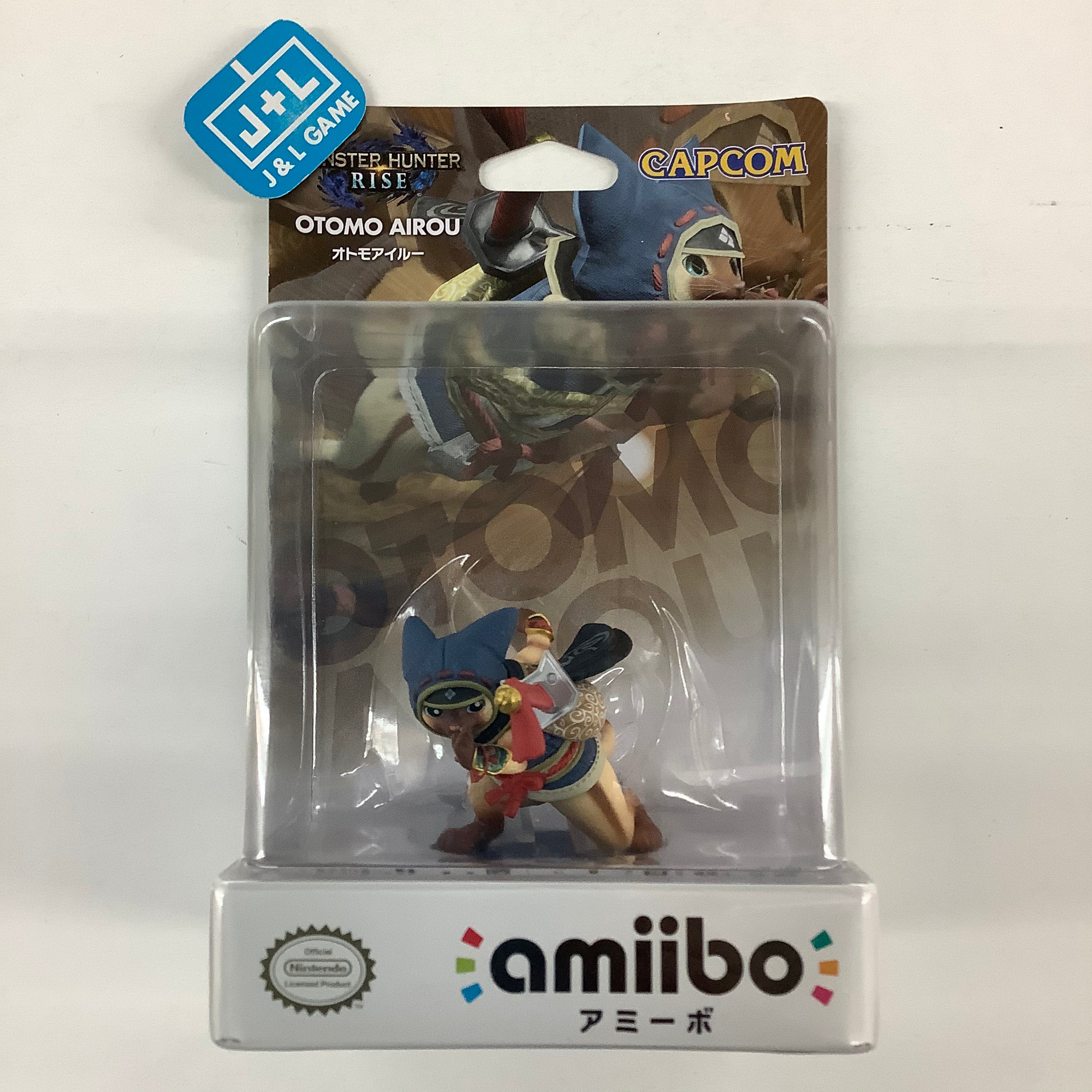 Palico (Monster Hunter Rise) - Nintendo Switch Amiibo (Japanese Import) Amiibo amiibo   