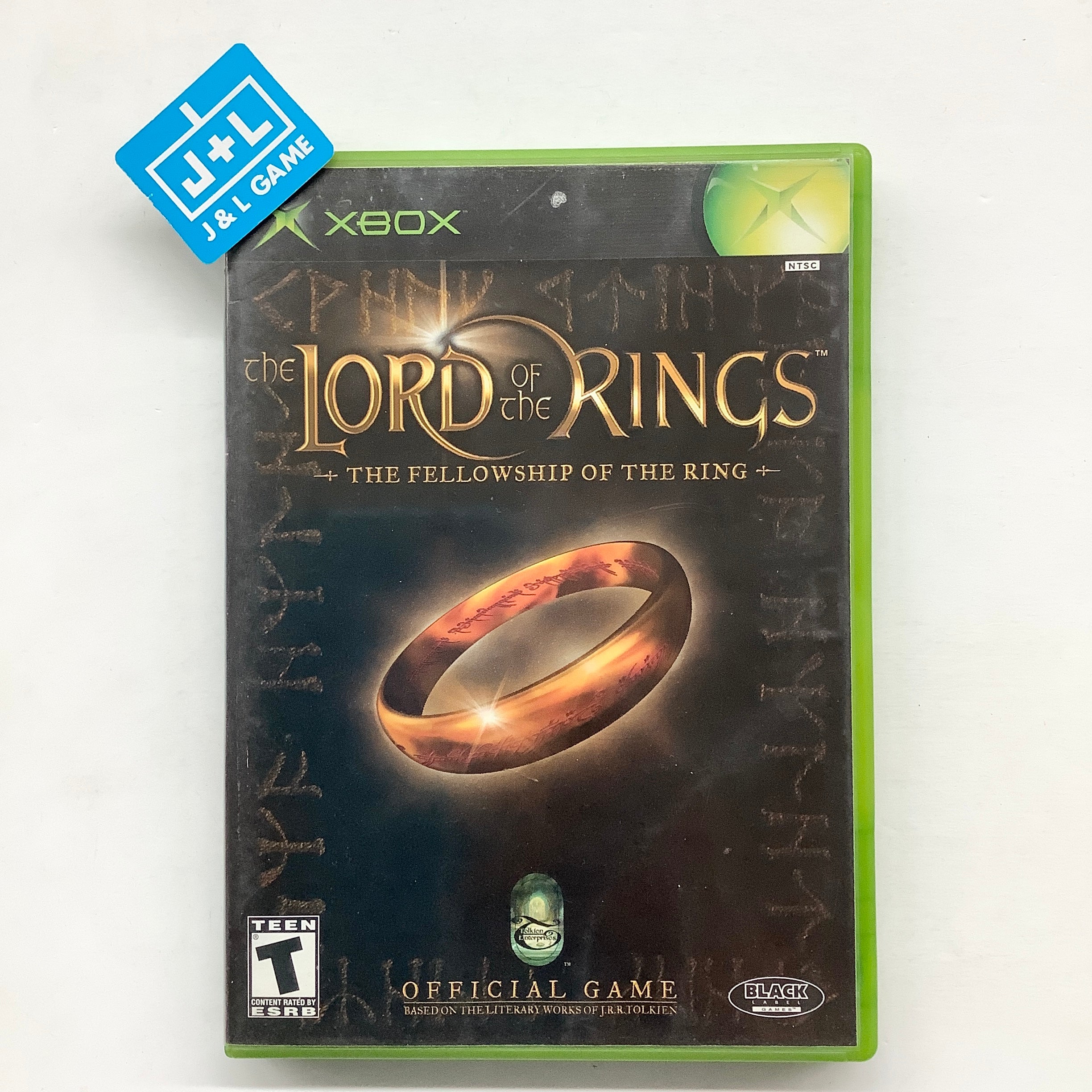 The Lord of the Rings: The Fellowship of the Ring - (XB) Xbox [Pre-Owned] Video Games Black Label Games   
