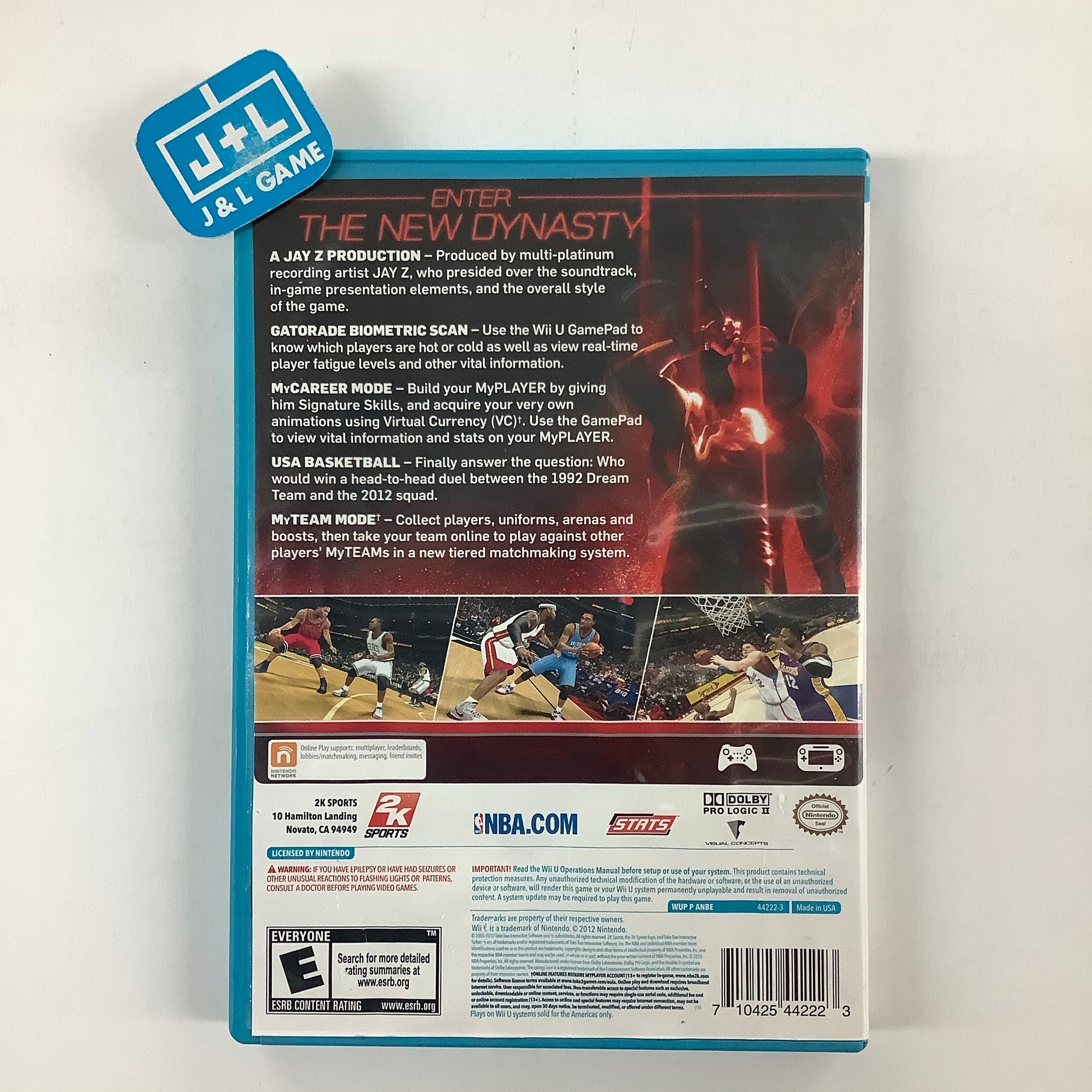 NBA 2K13 - Nintendo Wii U [Pre-Owned] Video Games 2K   