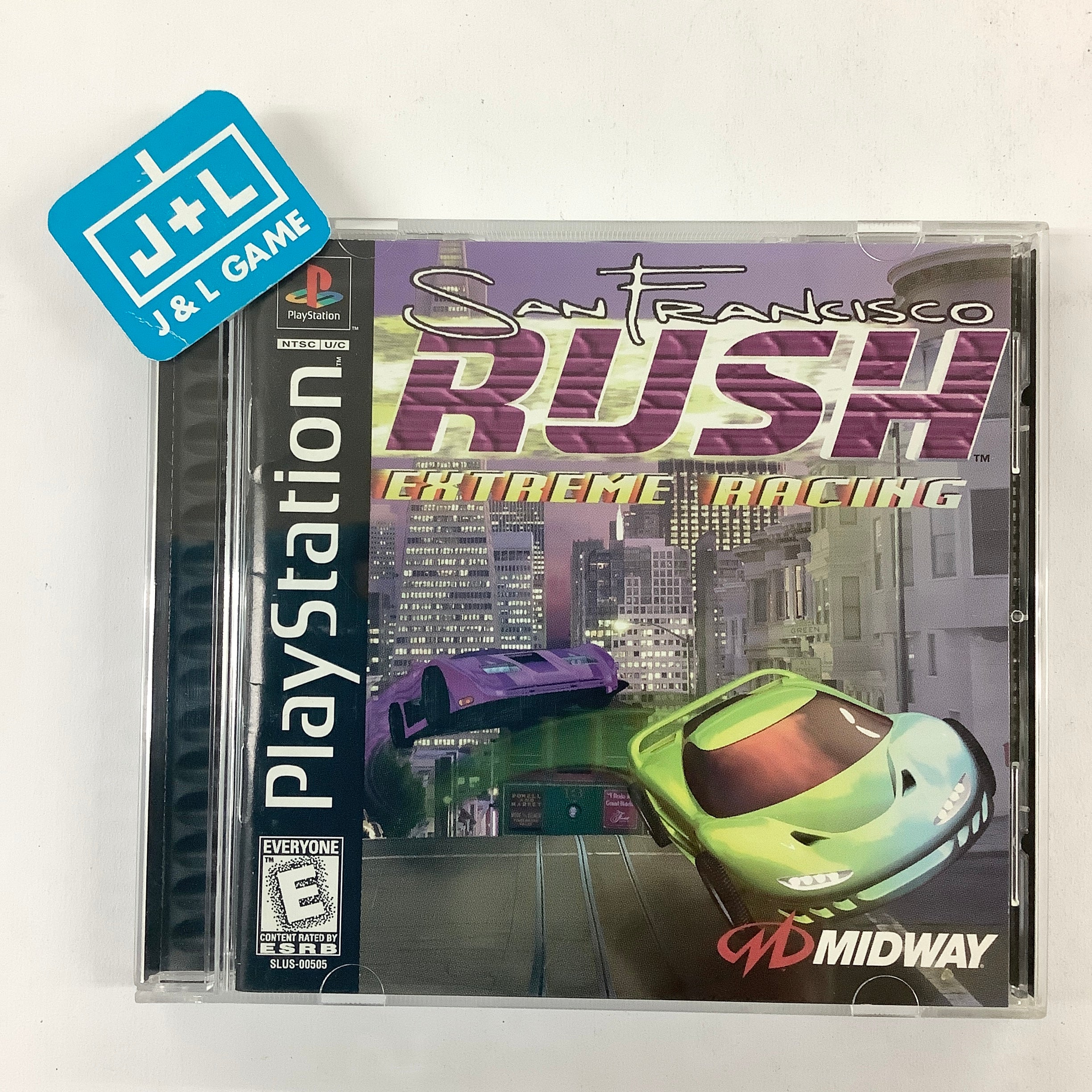 San Francisco Rush: Extreme Racing - (PS1) PlayStation 1 [Pre-Owned] Video Games Midway   